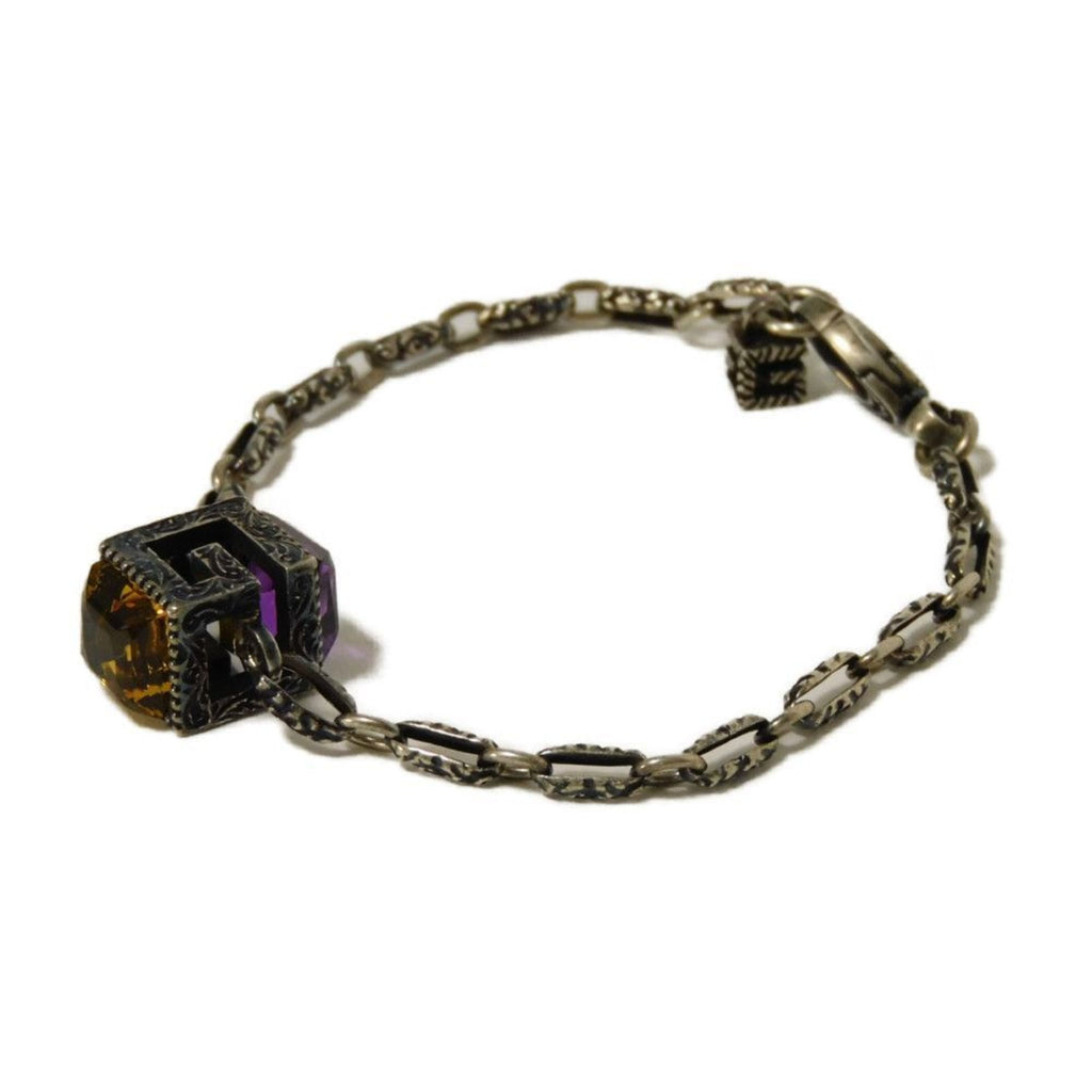 Bracelet Sterling Silver with Crystal and Rhinestone