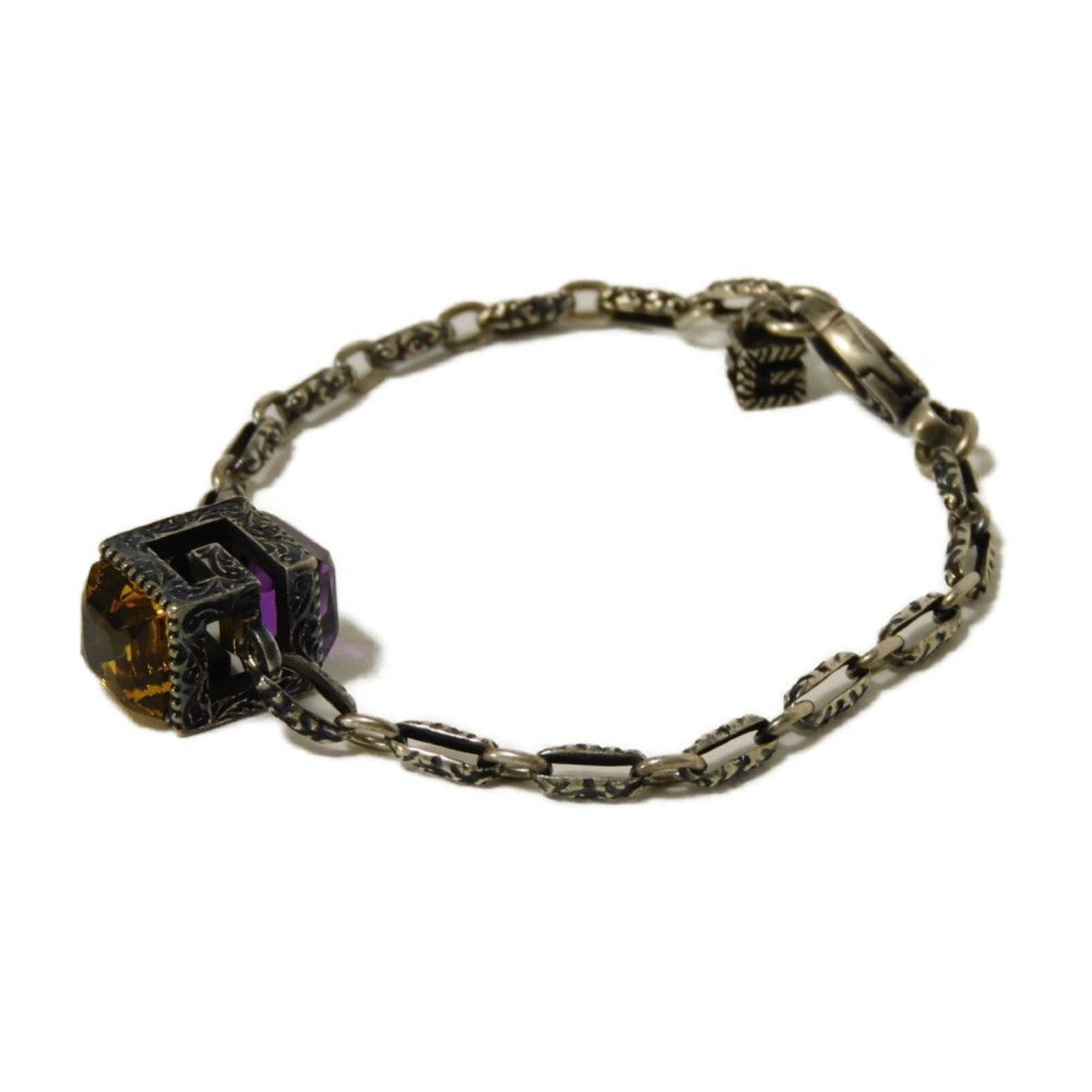 Bracelet Sterling Silver with Crystal and Rhinestone