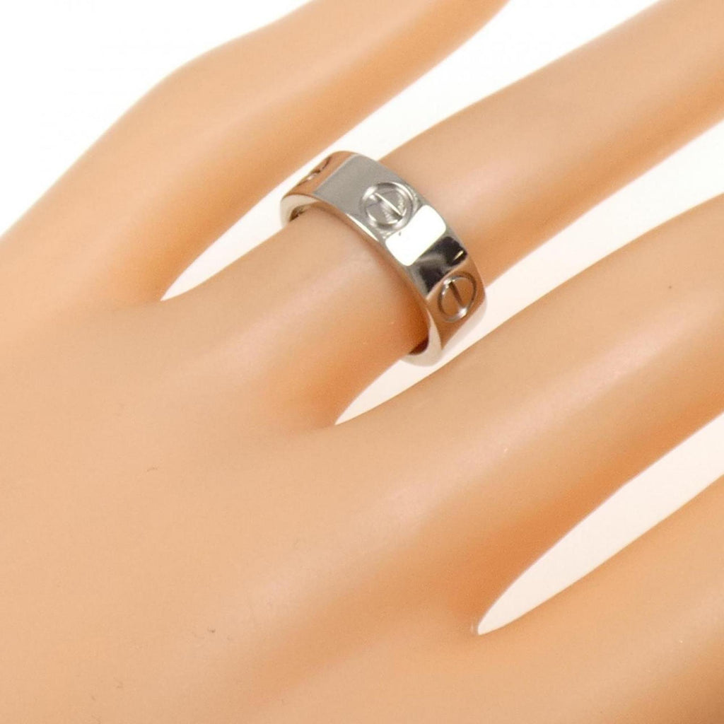 Love Ring 18K White Gold