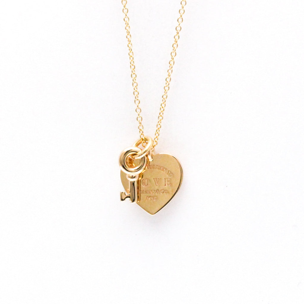 Return To Tiffany Pendant Necklace 18K Rose Gold