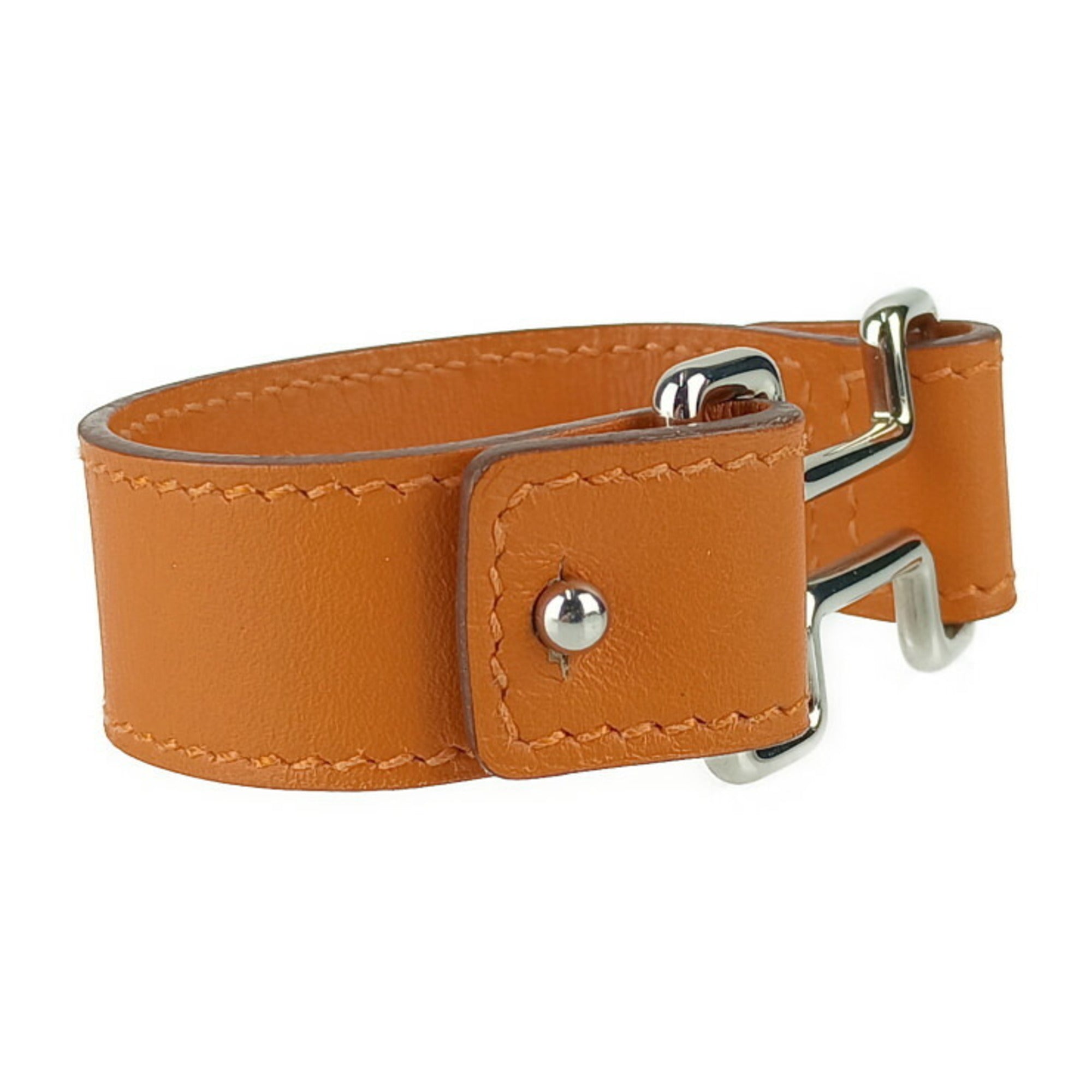 Bracelet Orange Swift Leather