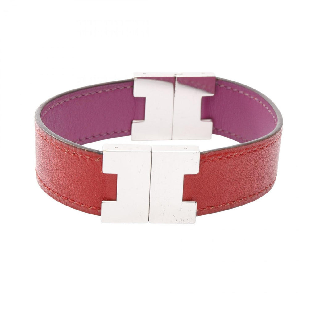 Bracelet Leather and Stainless Steel