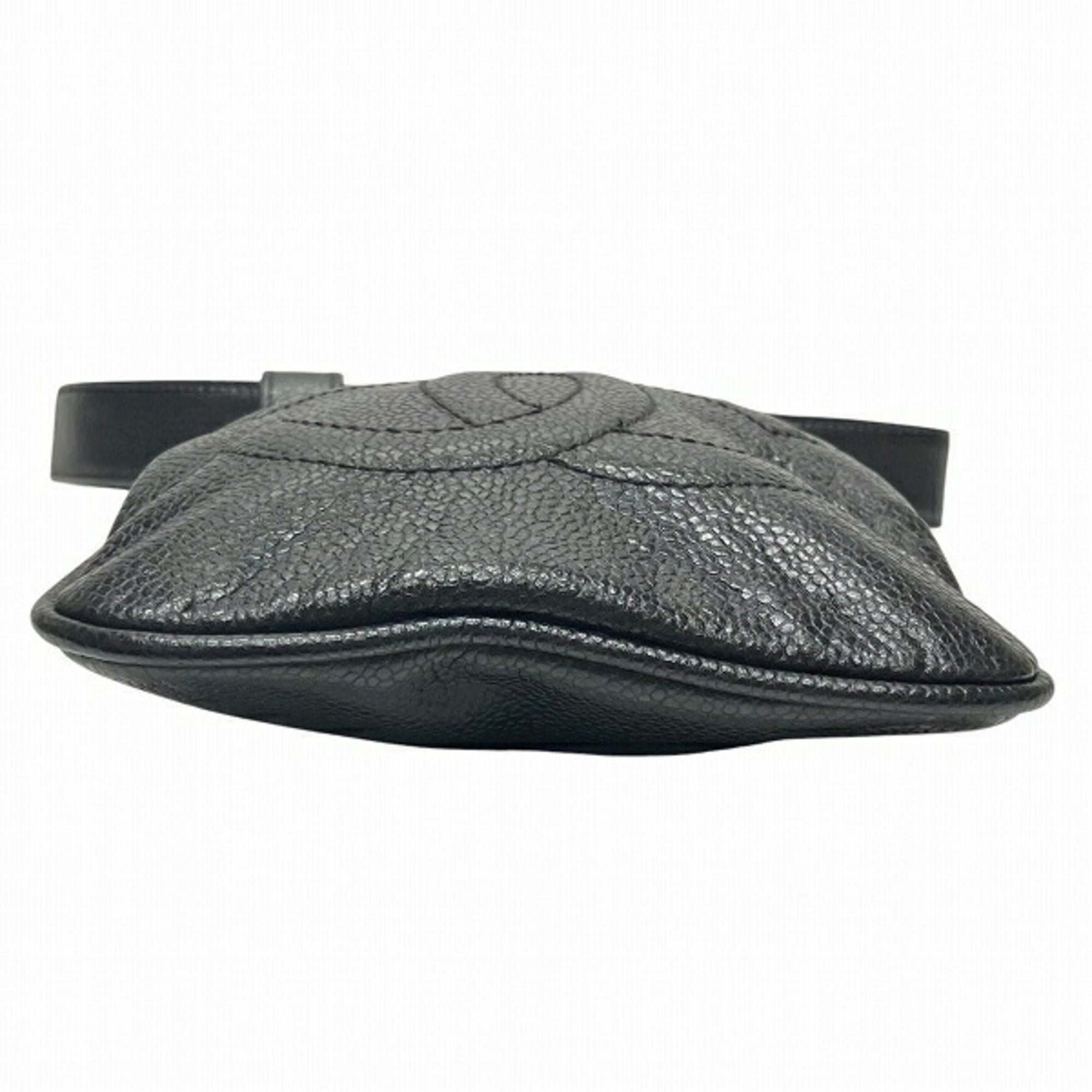 Vintage Timeless Belt Bag Caviar Small