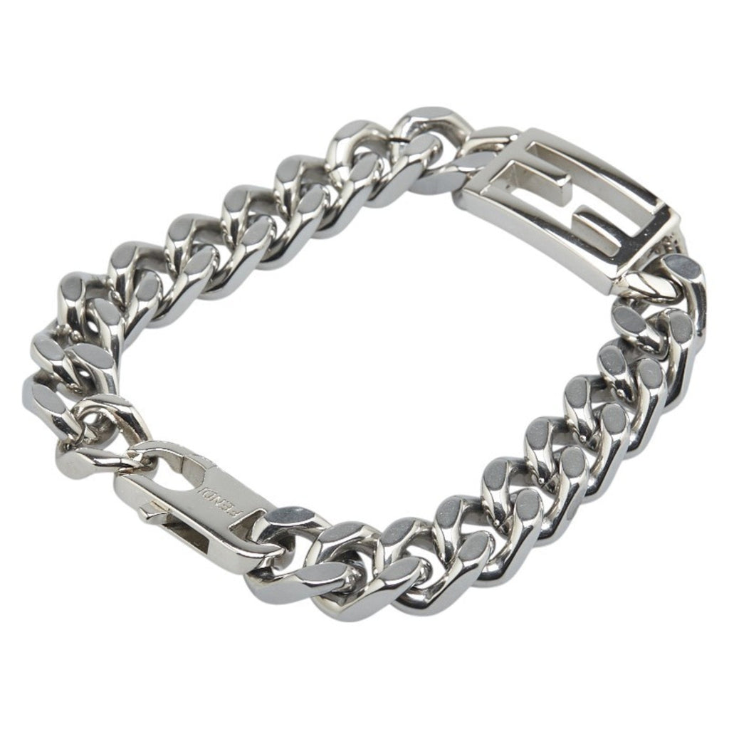 Baguette Chain Bracelet Sterling Silver