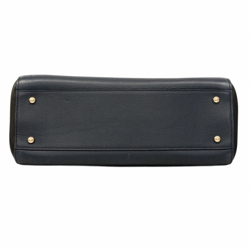 Neo Executive Tote Grained Calfskin Small