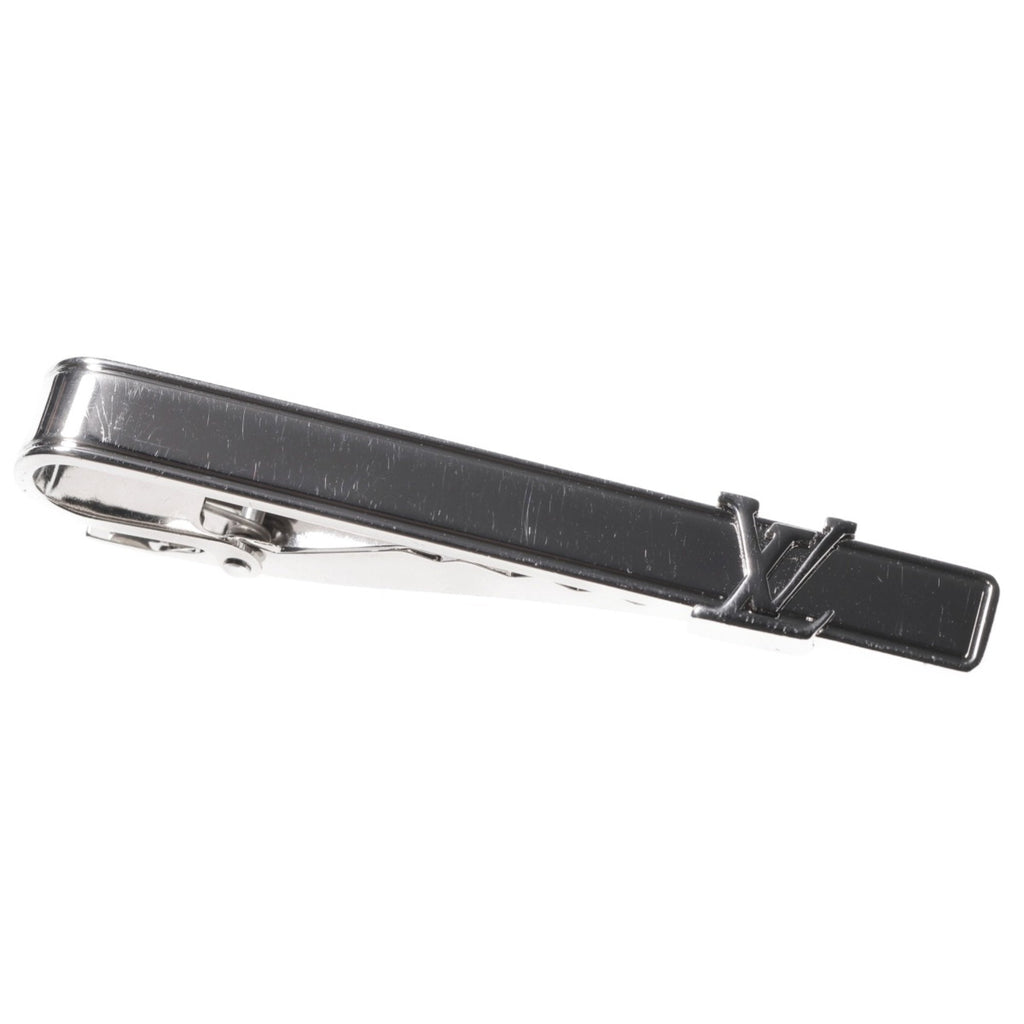 Pan Scravat Initial Tie Pin Metal Silver Brooch