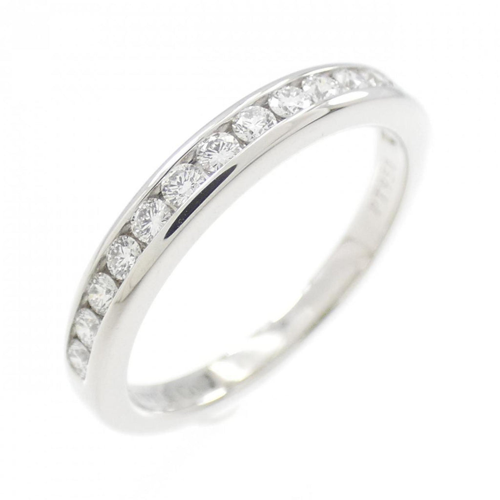 Band Ring Platinum with Diamond