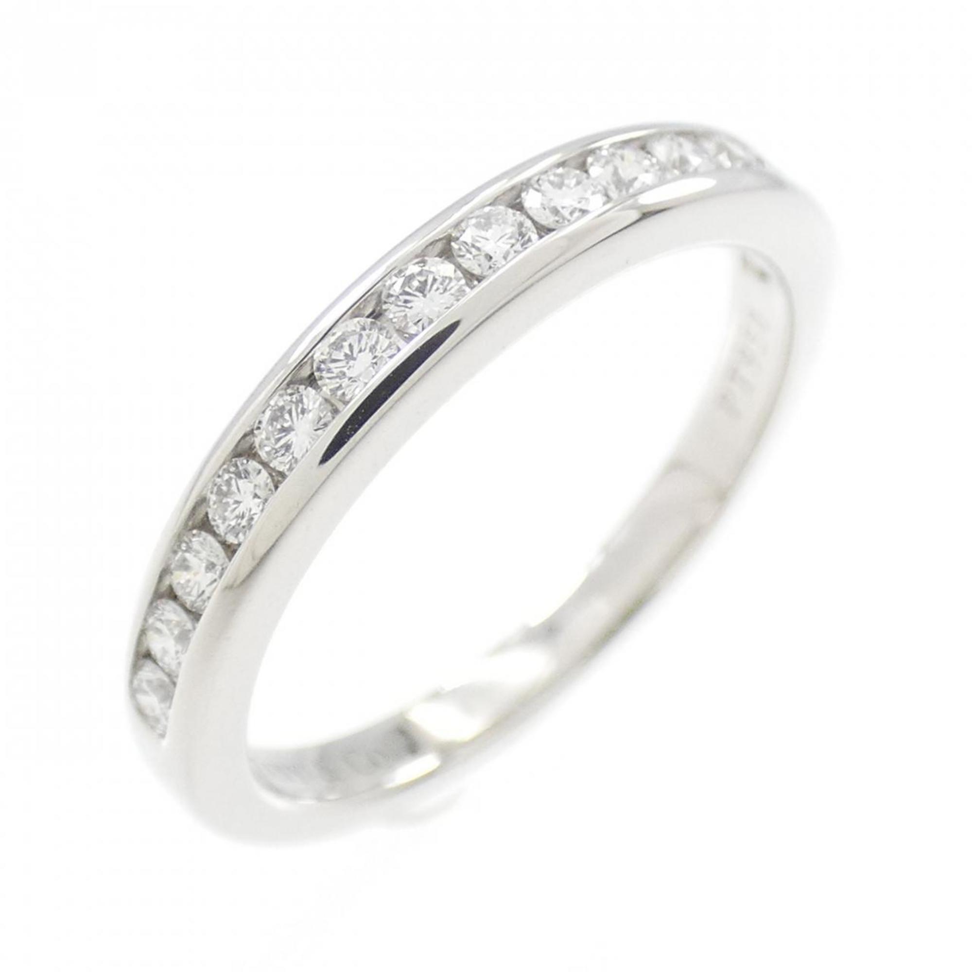Band Ring Platinum with Diamond