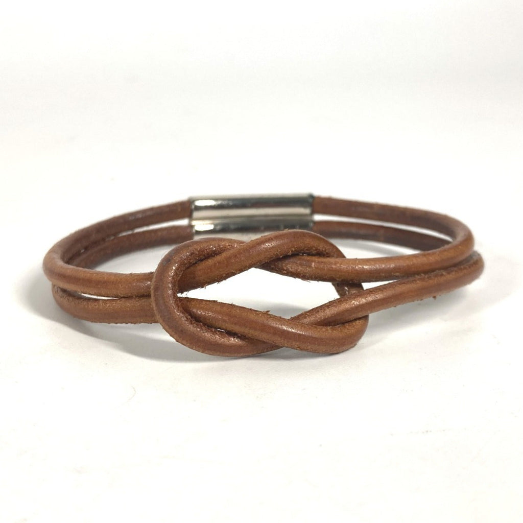 Herculide Double Bracelet Leather Brown