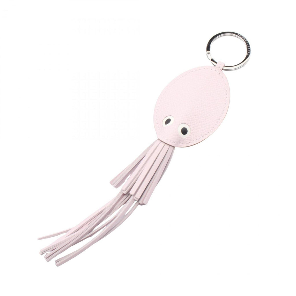 Charm Agneau Milo and Epsom Leather Pink Handbag Charm