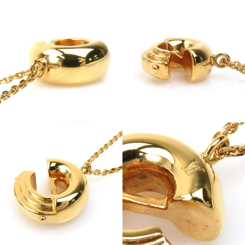 Pendant Necklace Metal Gold