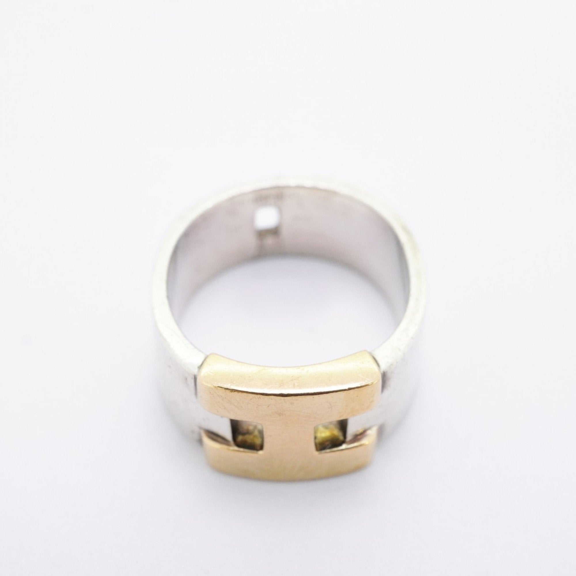 Ring 18K Yellow Gold and Sterling Silver