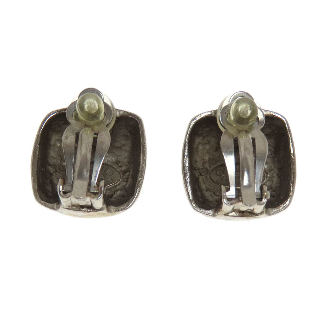 CC Logo Clip-On Earrings Metal