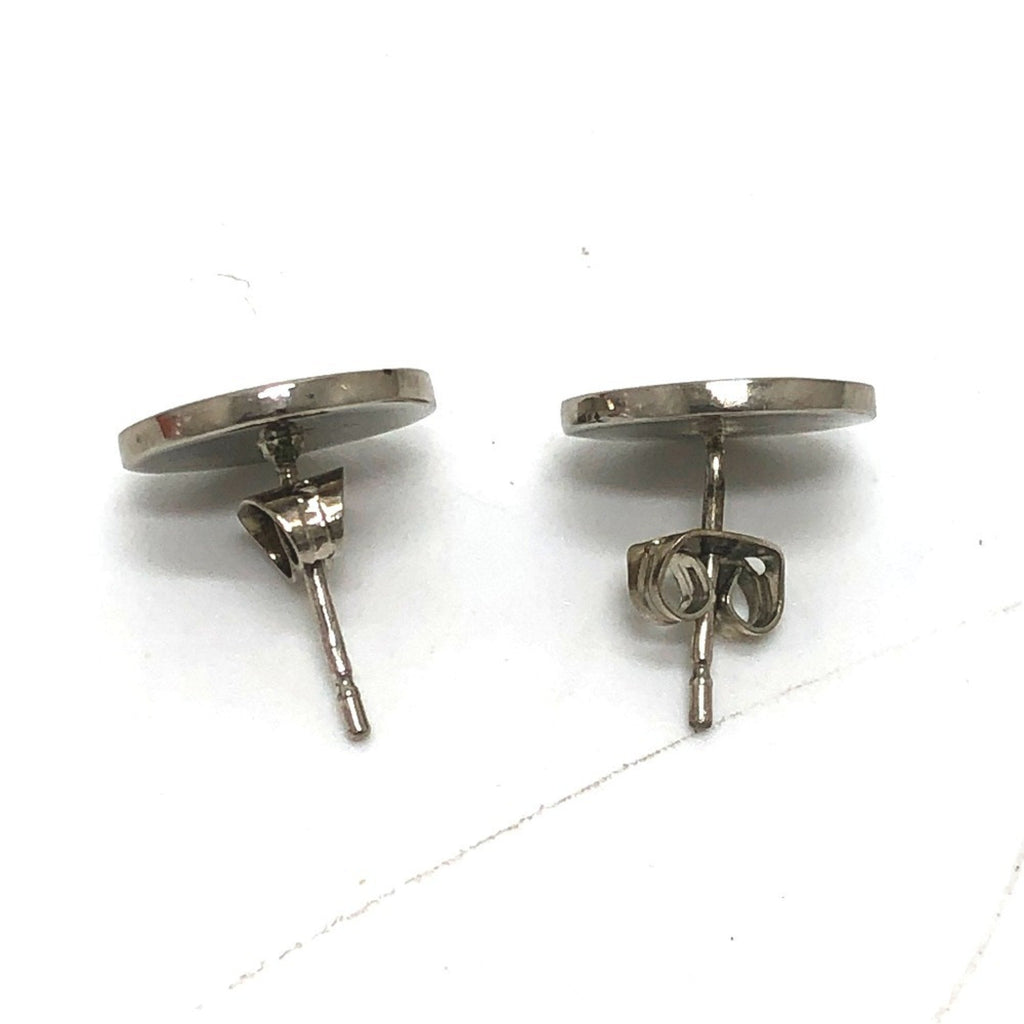 Earrings Logo Sterling Silver