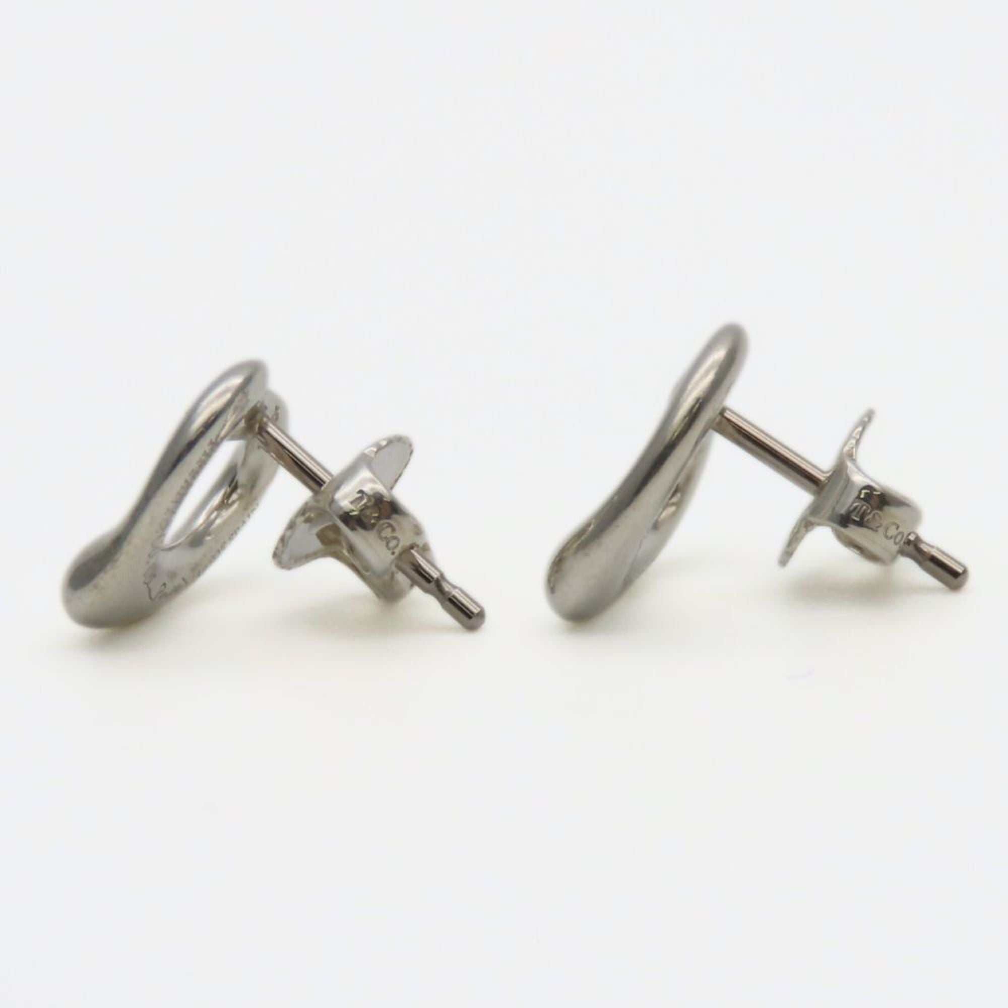 Elsa Peretti Earrings Sterling Silver 11mm Sterling Silver
