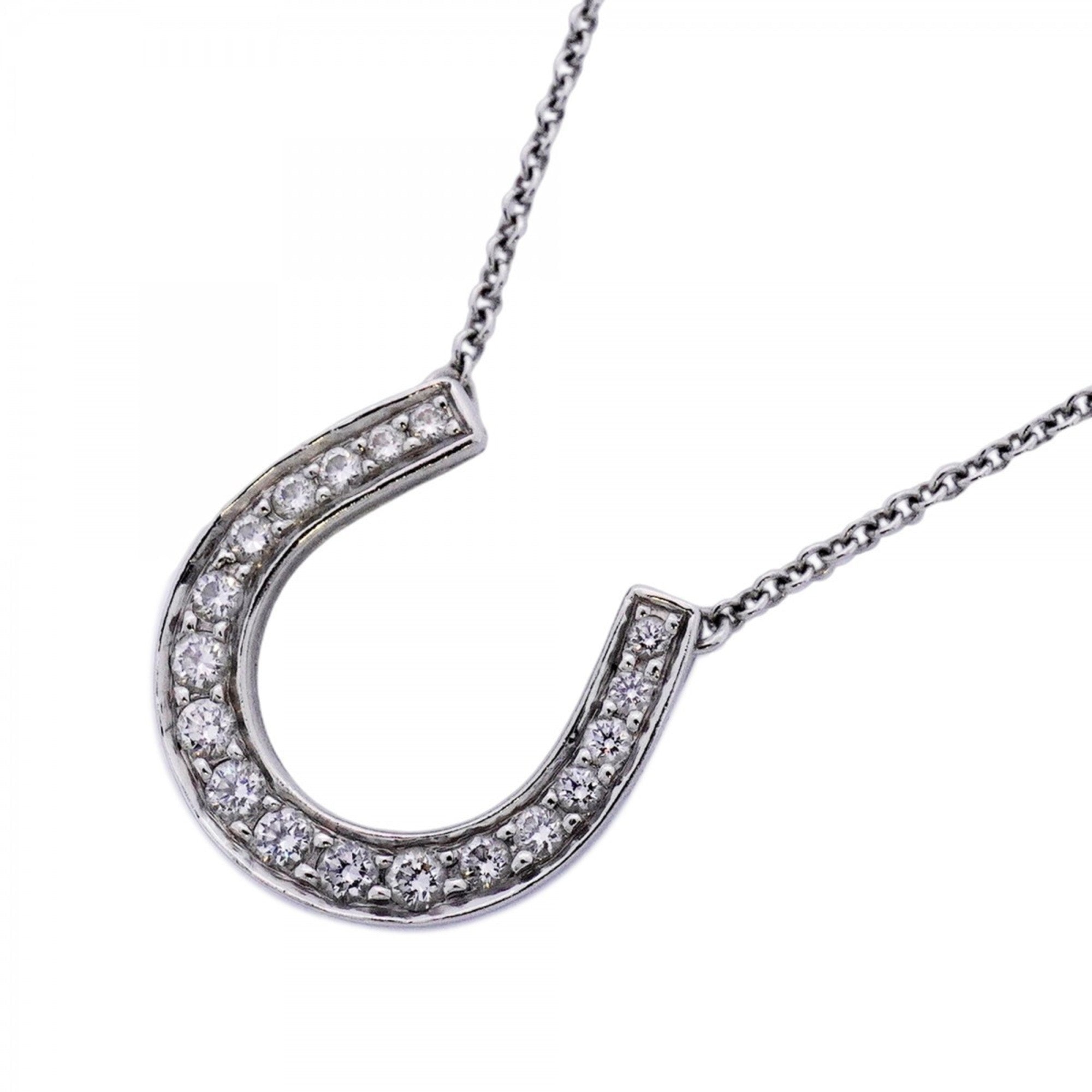 Pendant Necklace Platinum with Diamond