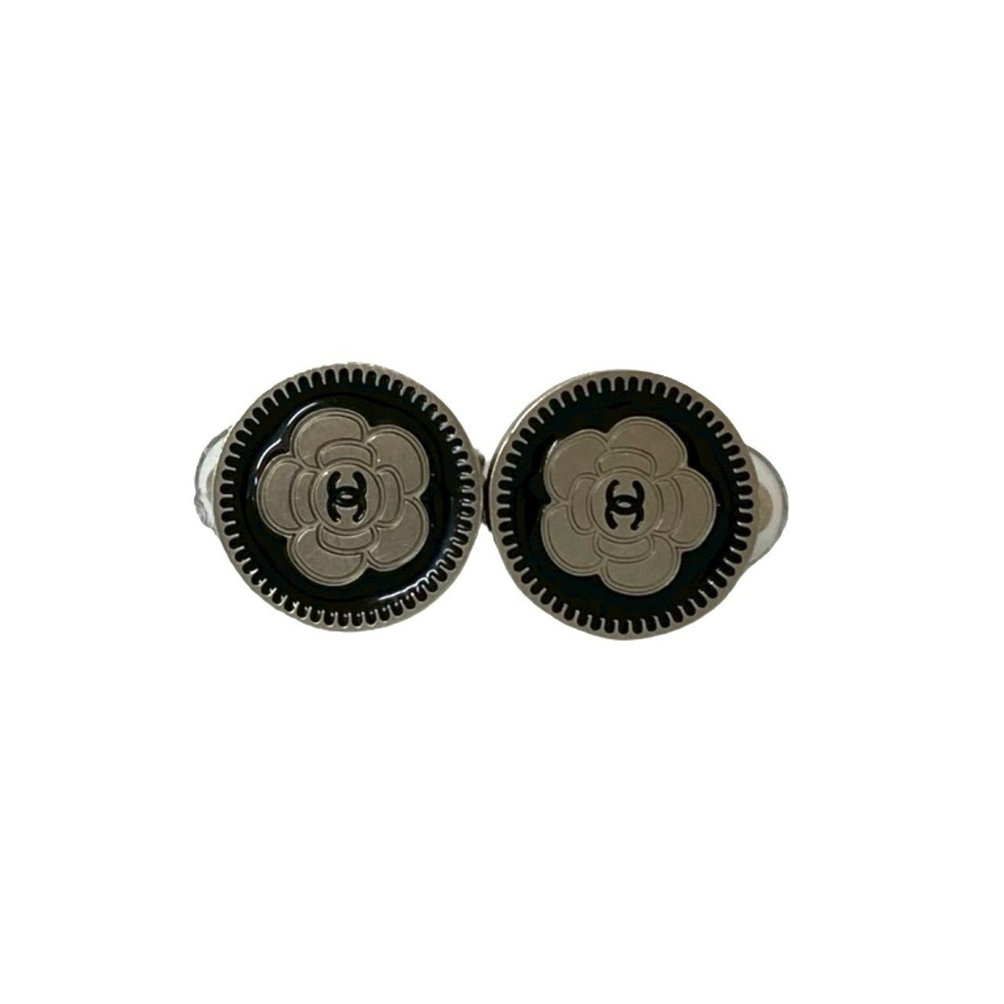 CC Logo Earrings Sterling Silver