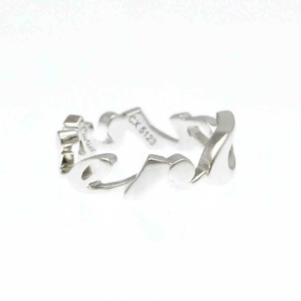 Signature Ring 18K White Gold