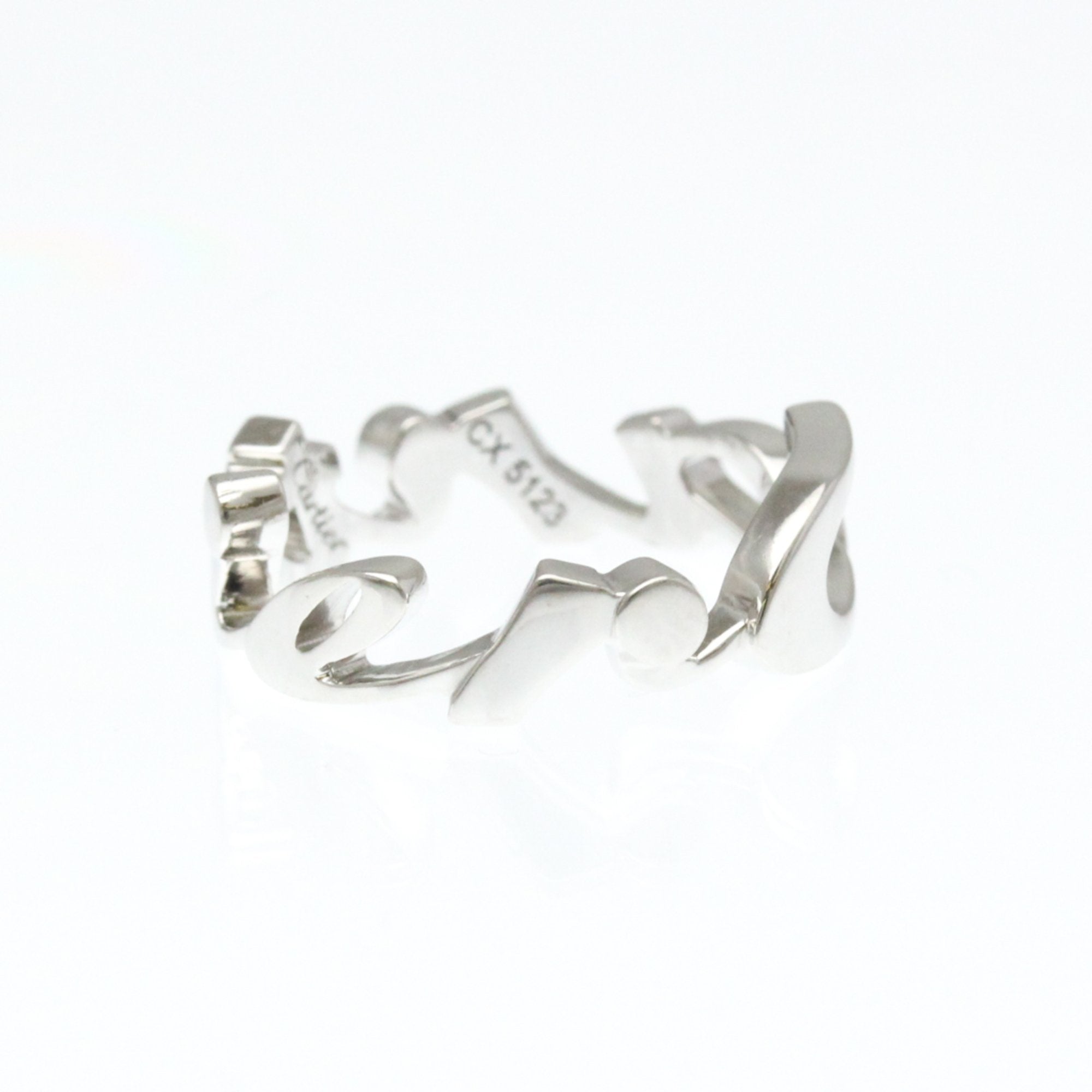 Signature Ring 18K White Gold