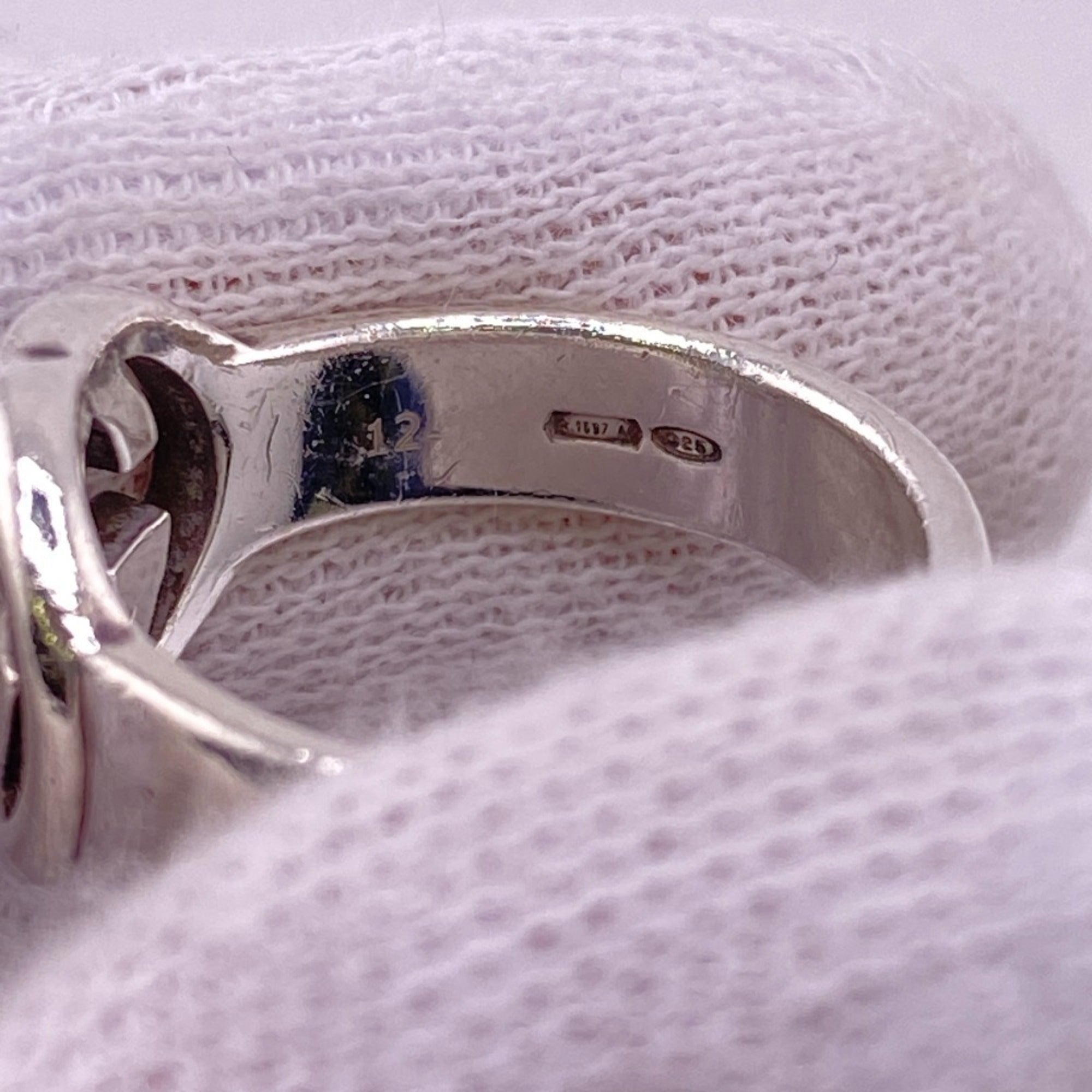 Interlocking Ring Sterling Silver