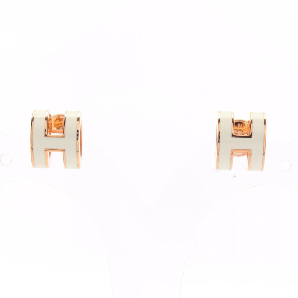 Pop H Earrings Gold-Tone Metal Gold-Tone Metal