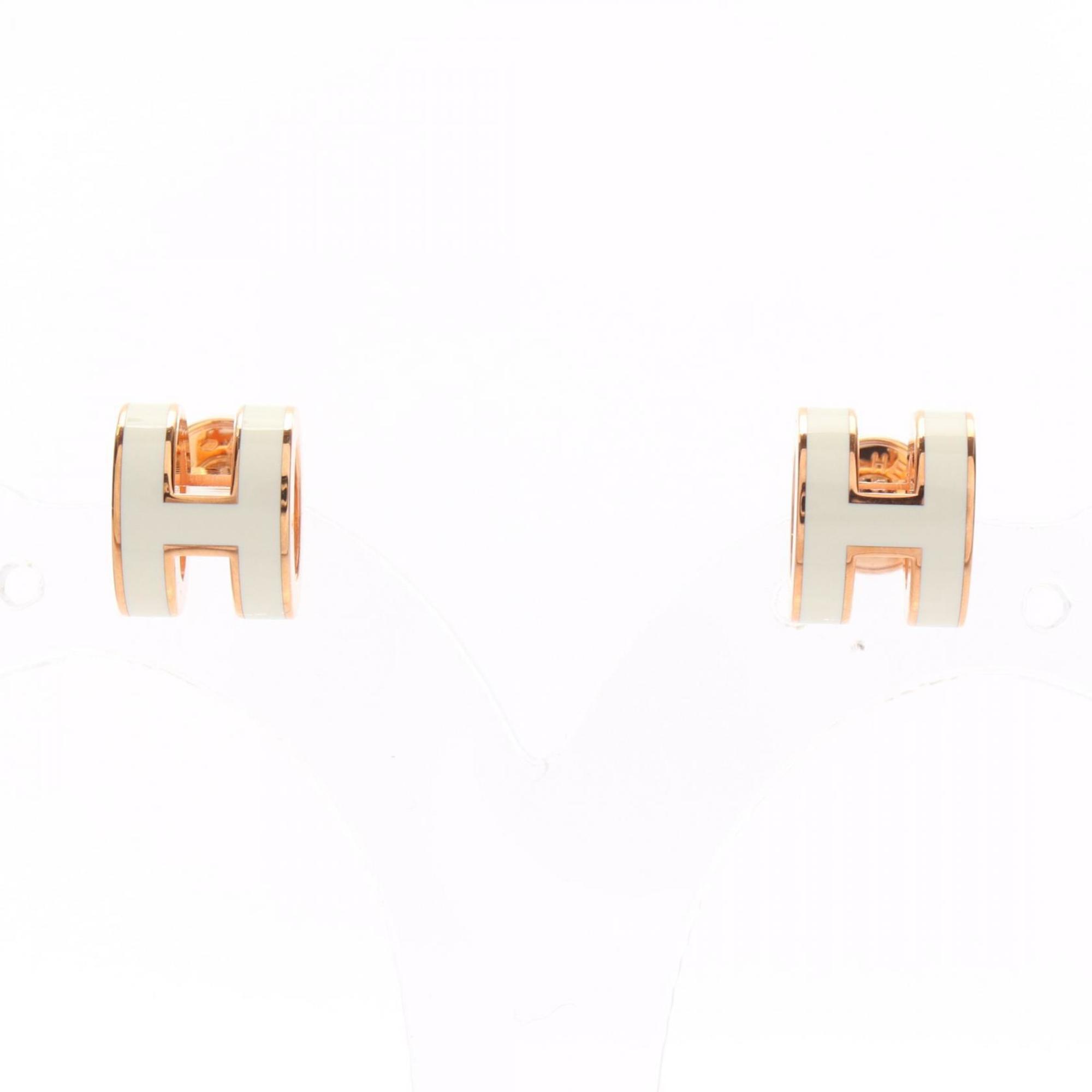 Pop H Earrings Gold-Tone Metal Gold-Tone Metal