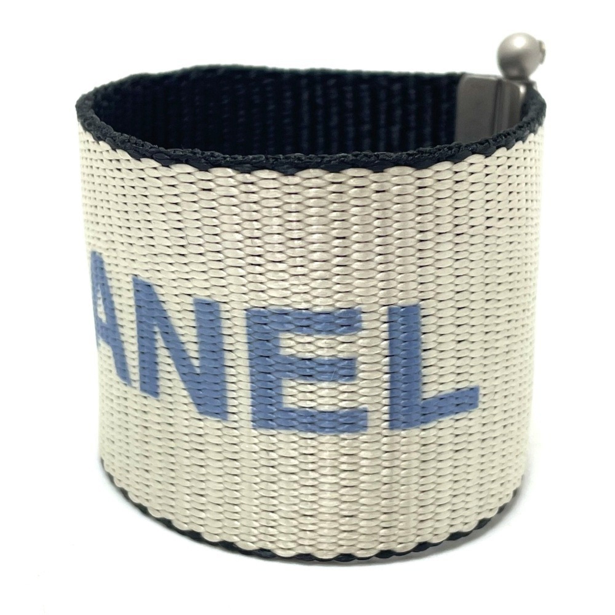 Vintage 99s Vintage Bracelet Nylon Blue and Silver
