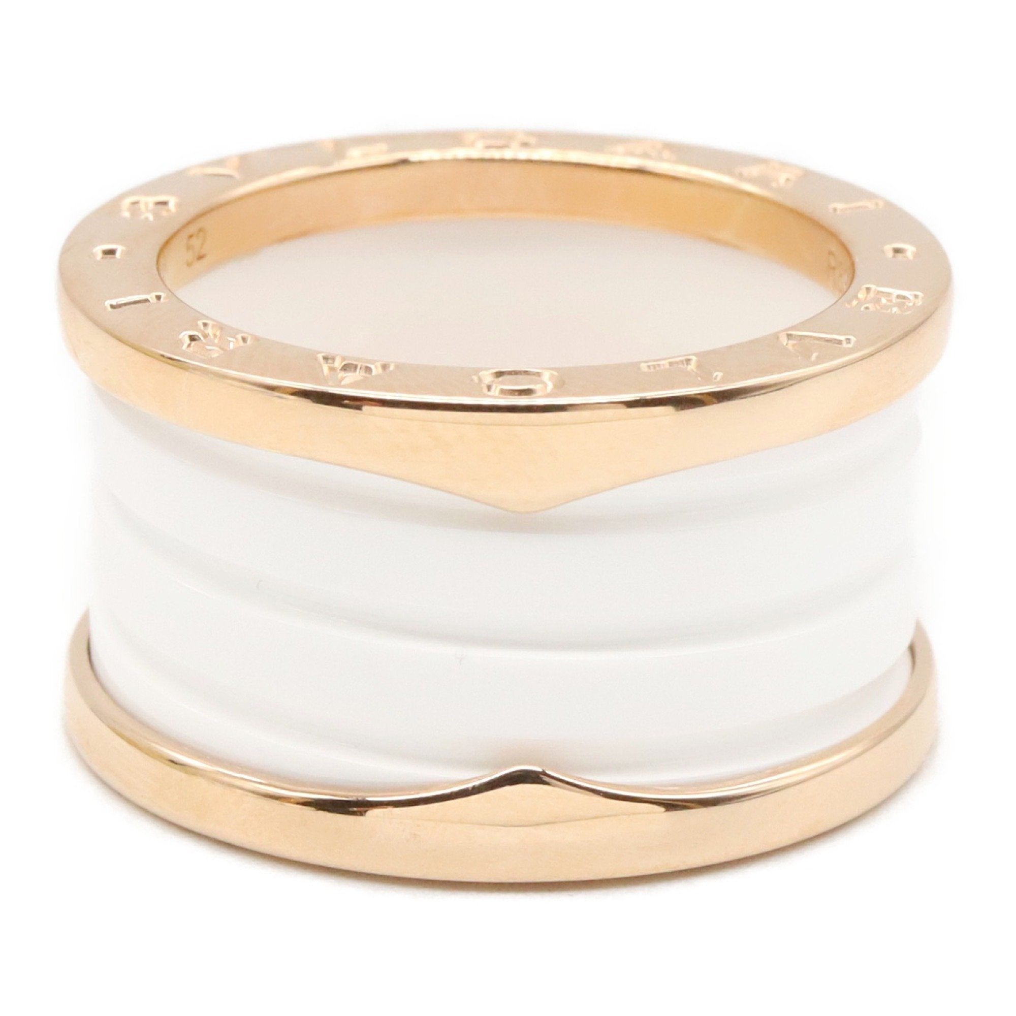 B.Zero1 Ring 18K Rose Gold and Ceramic