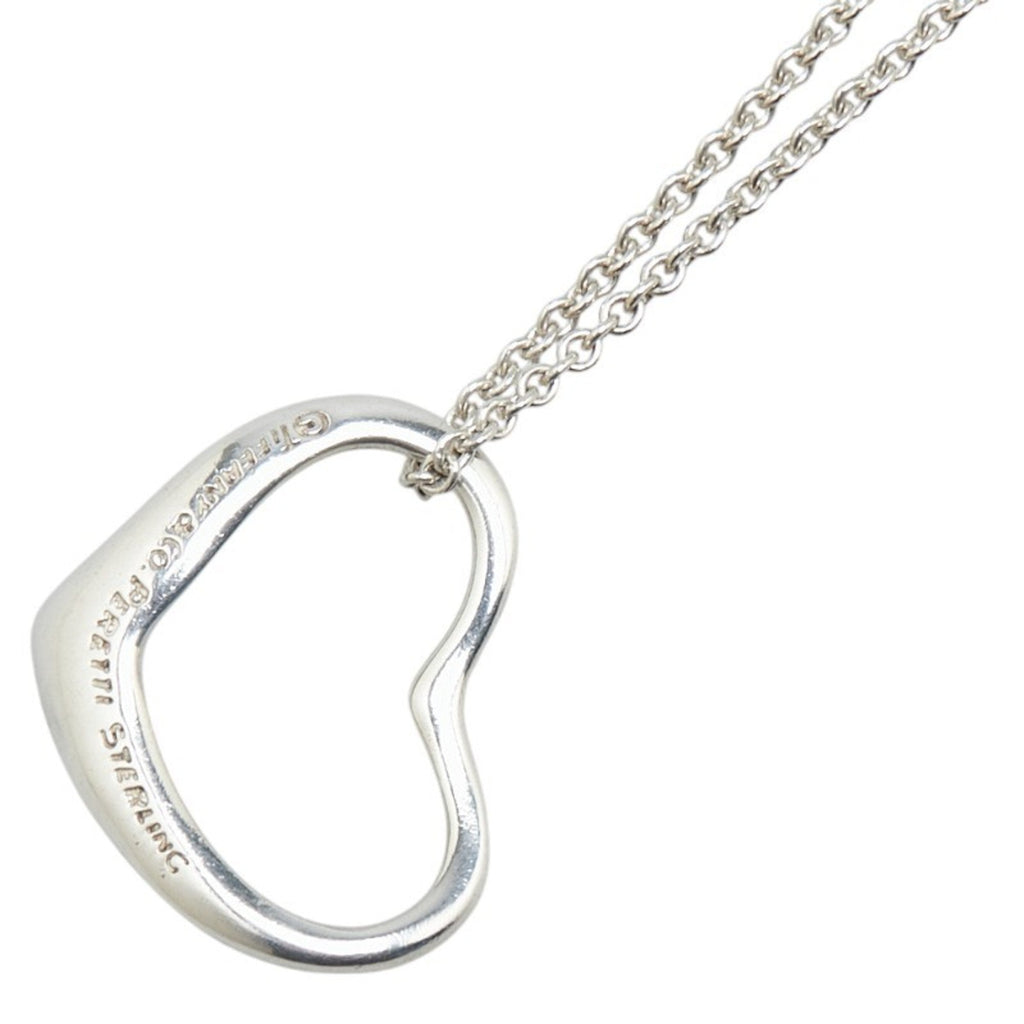 Heart Pendant Necklace Sterling Silver
