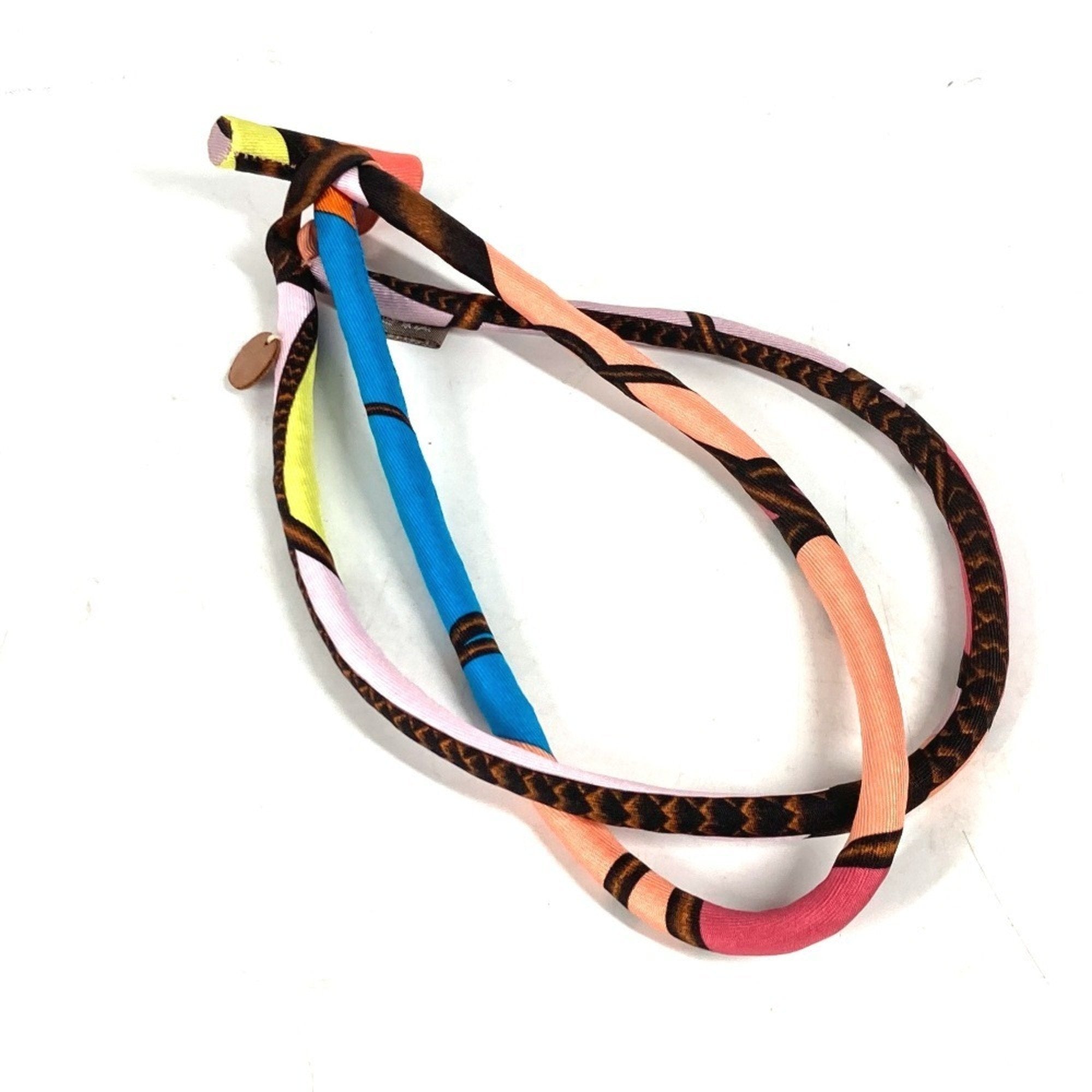 Choker Necklace Silk Multi-Color