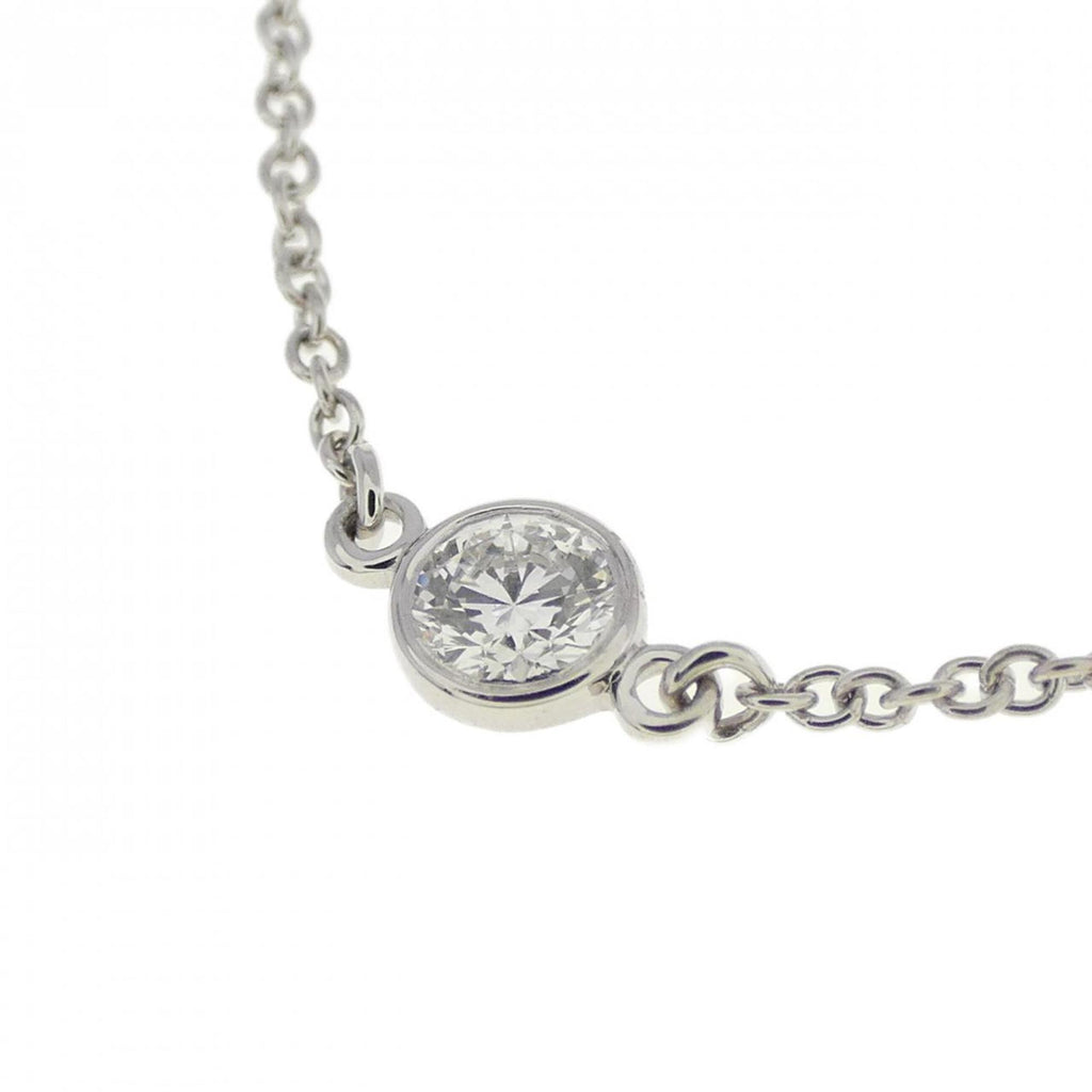 Elsa Peretti Diamonds By The Yard Pendant Necklace Platinum and Diamond