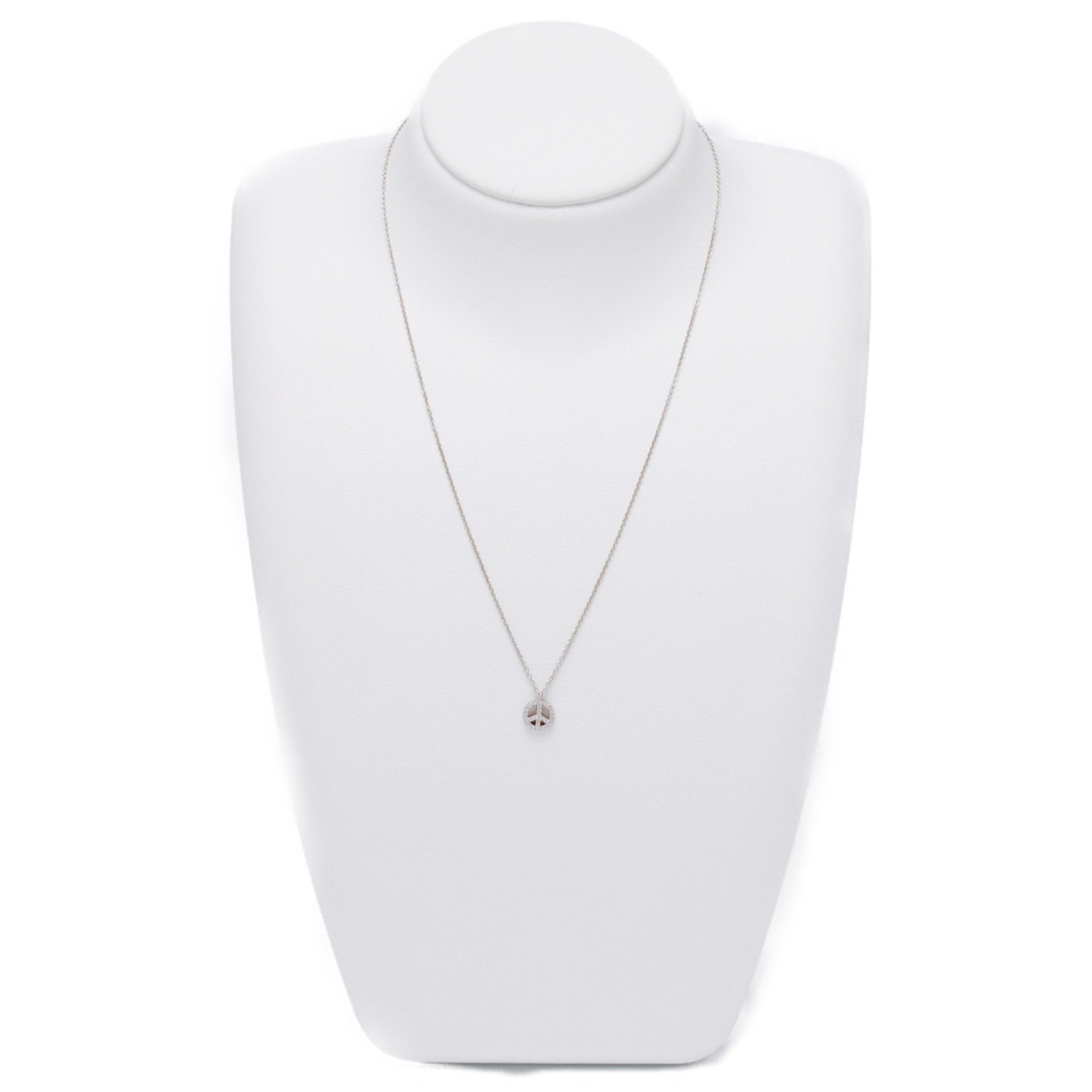 Pendant Necklace White Gold with Diamond