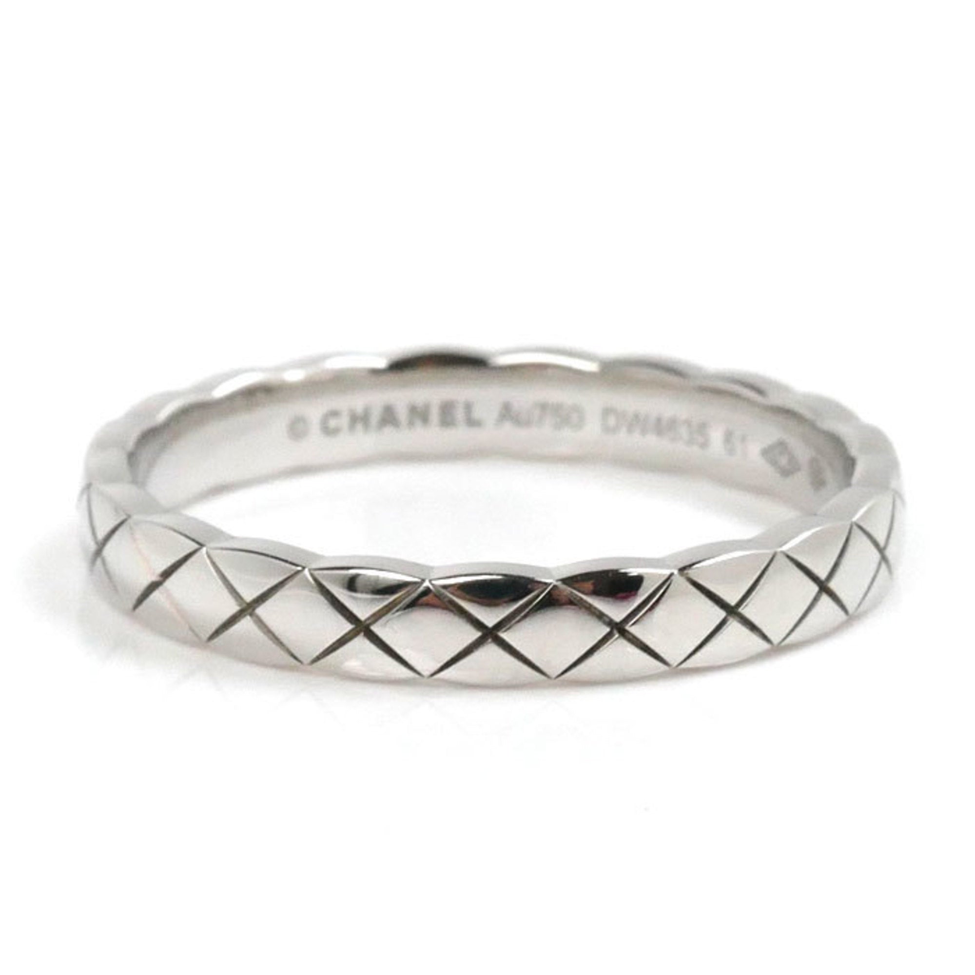 Coco Crush Ring 18K White Gold