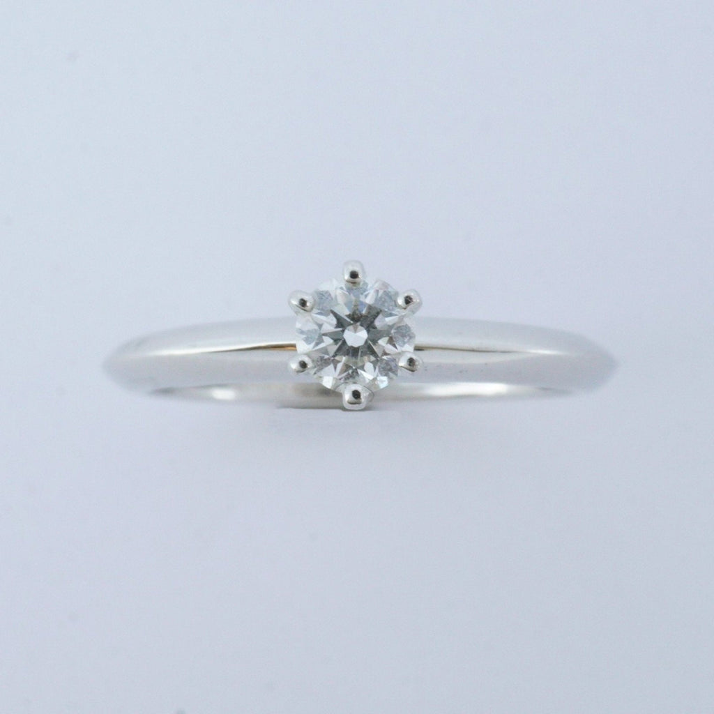 Band Ring Platinum With Diamond