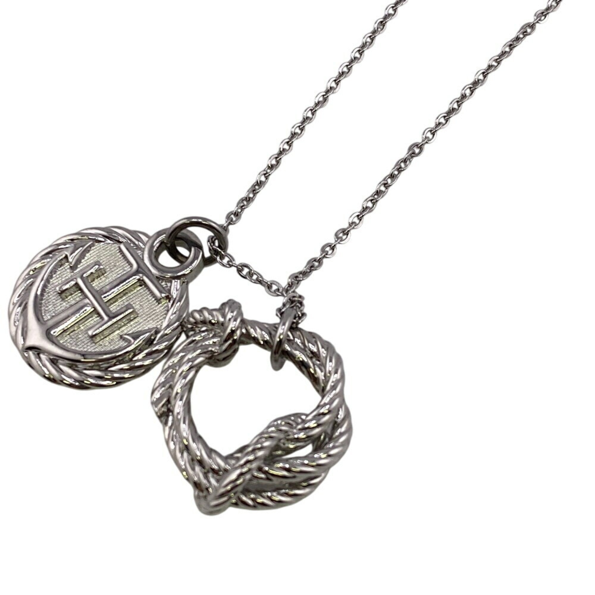 Pendant Necklace Metal Silver