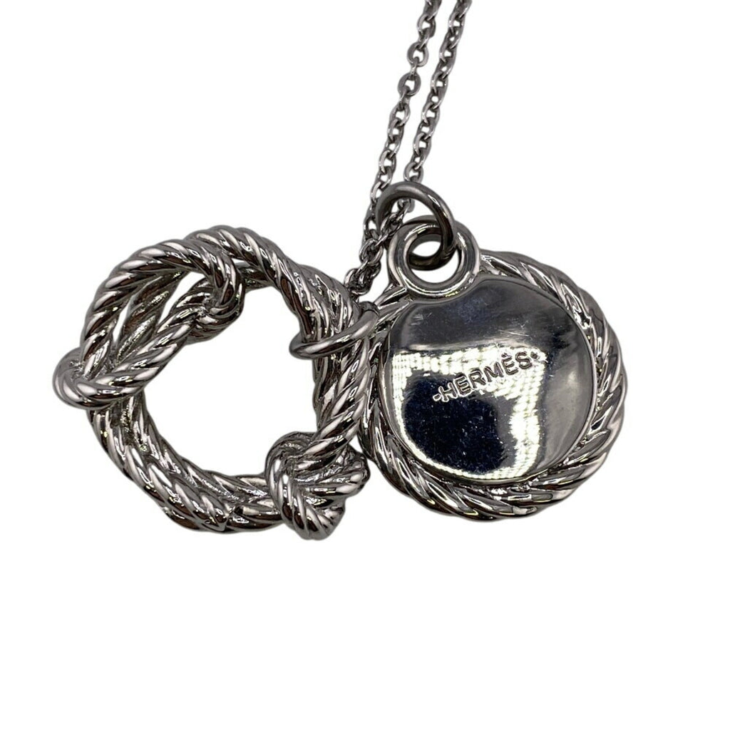 Pendant Necklace Metal Silver