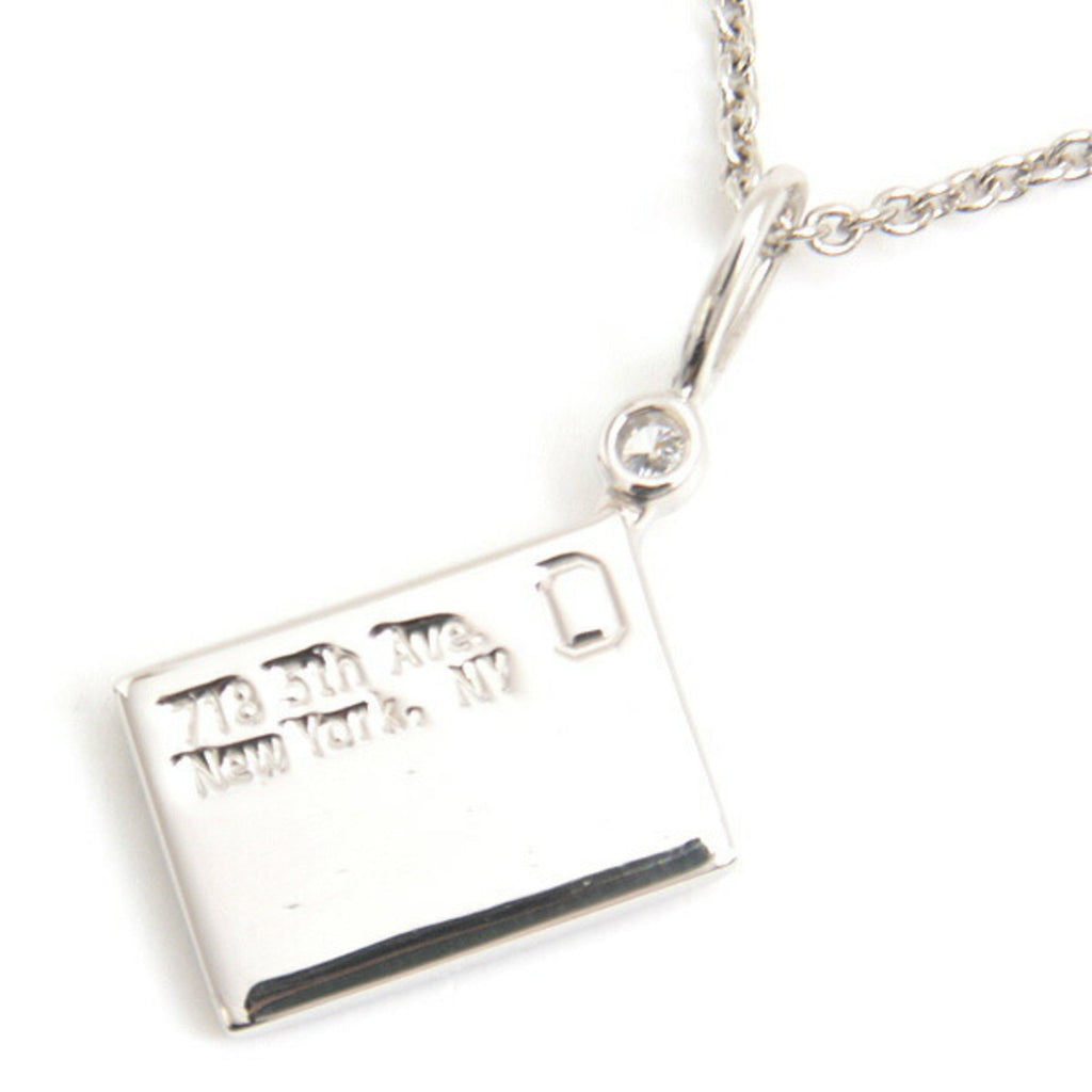 Pendant Necklace Platinum With Diamond