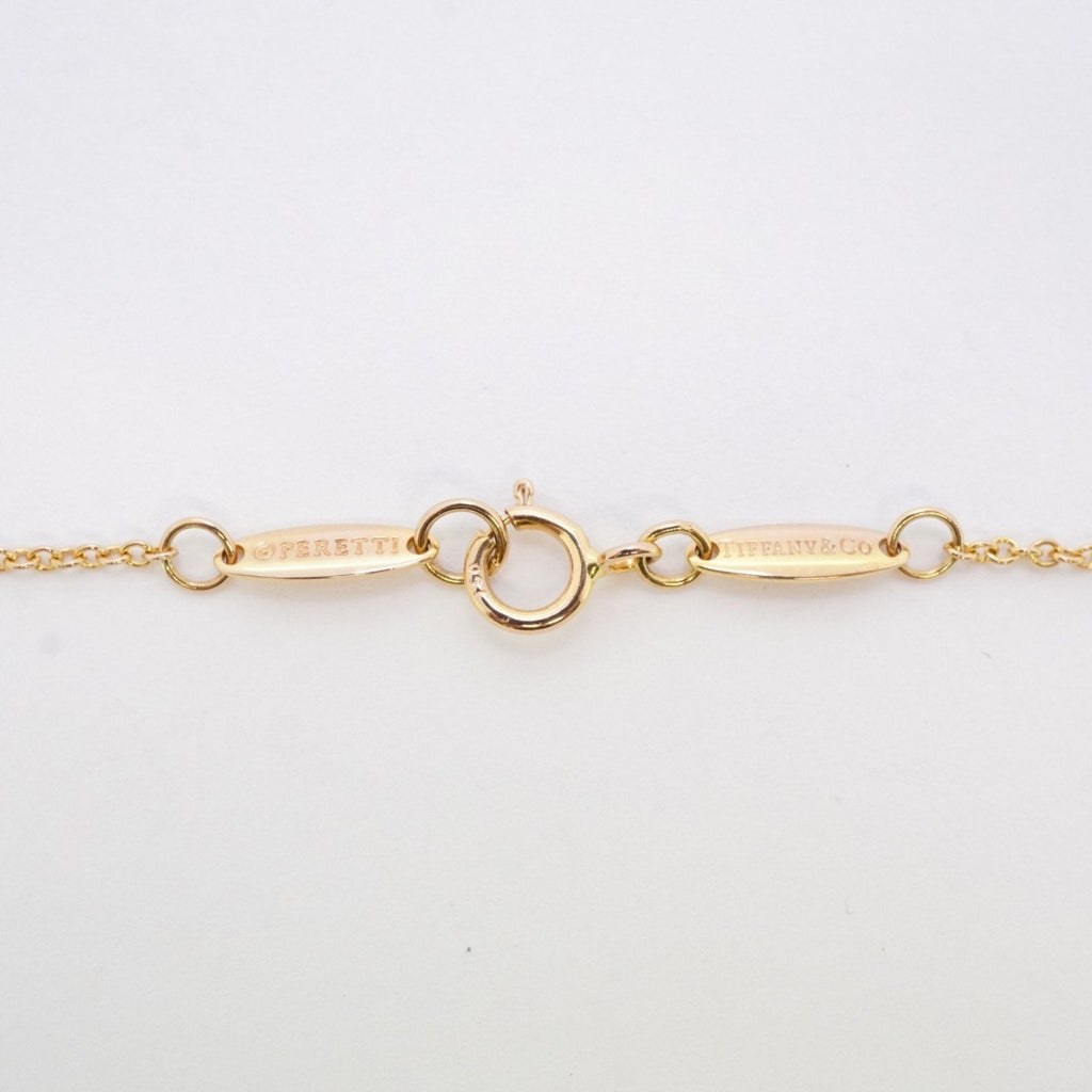 Elsa Peretti Diamonds By The Yard Pendant Necklace 18K Rose Gold and Diamond