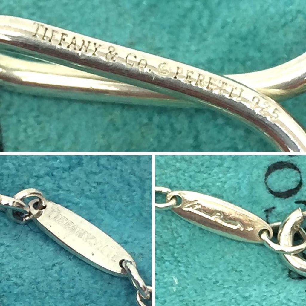Infinity Cross Pendant Necklace Sterling Silver