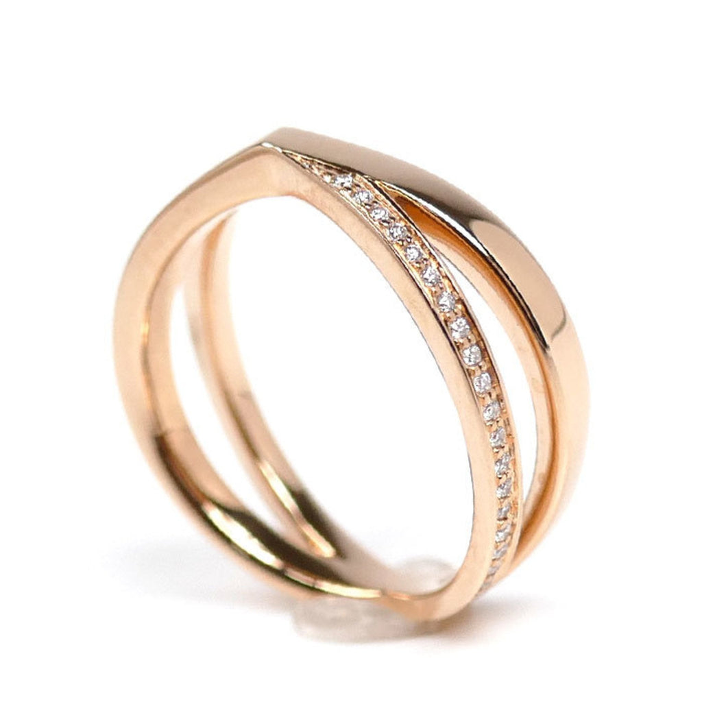 Atlas Ring 18K Rose Gold
