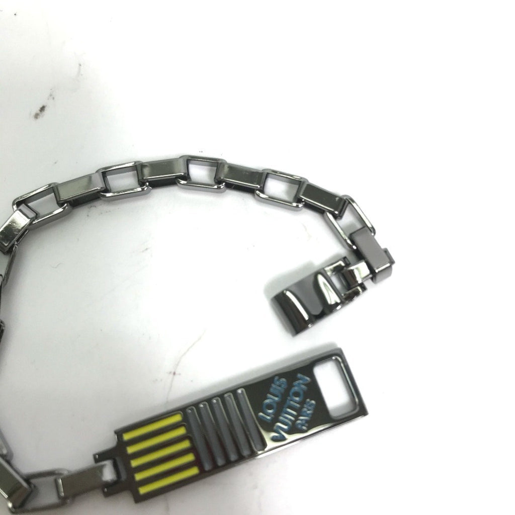 Charm Bracelet Metal Silver And Yellow