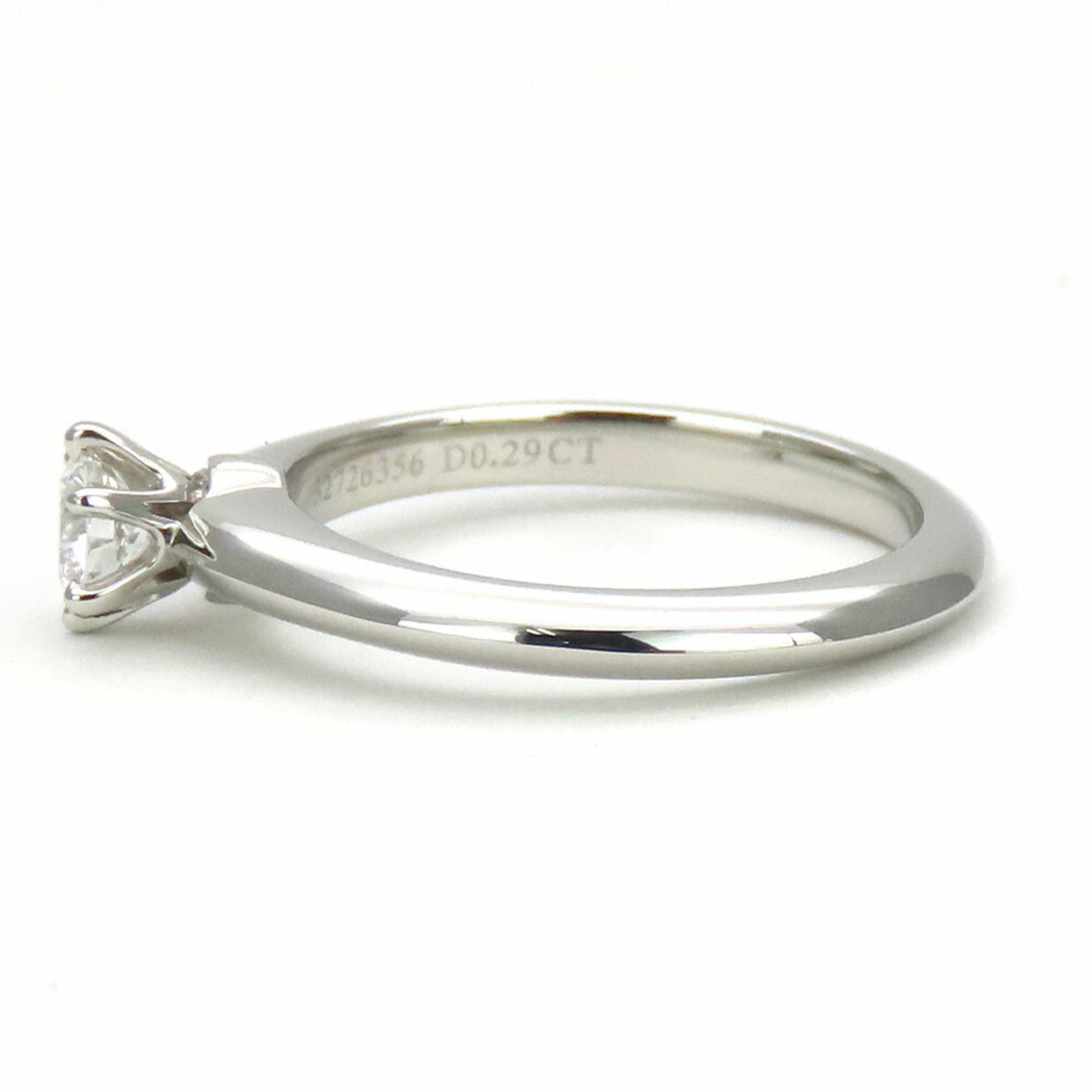 Solitaire Ring Platinum with Diamond