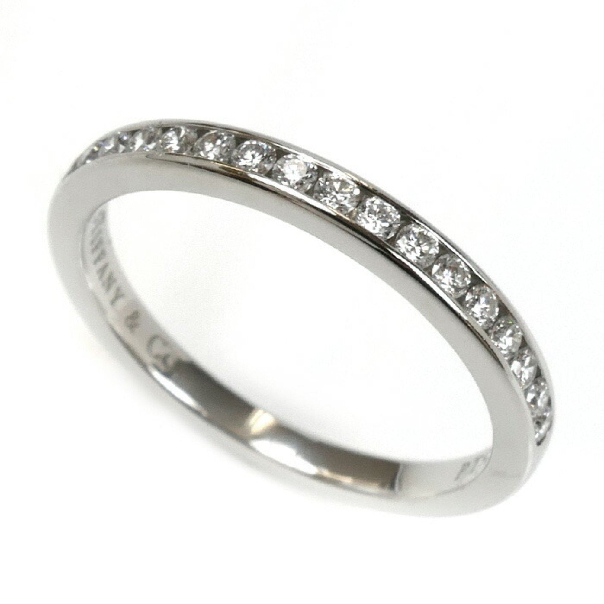 Half Eternity Ring Platinum with Diamond
