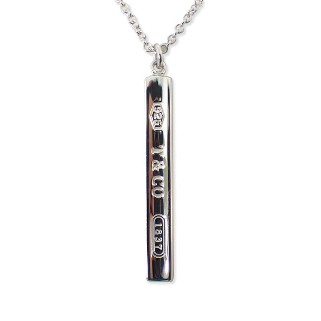 1837 Bar Pendant Necklace Sterling Silver