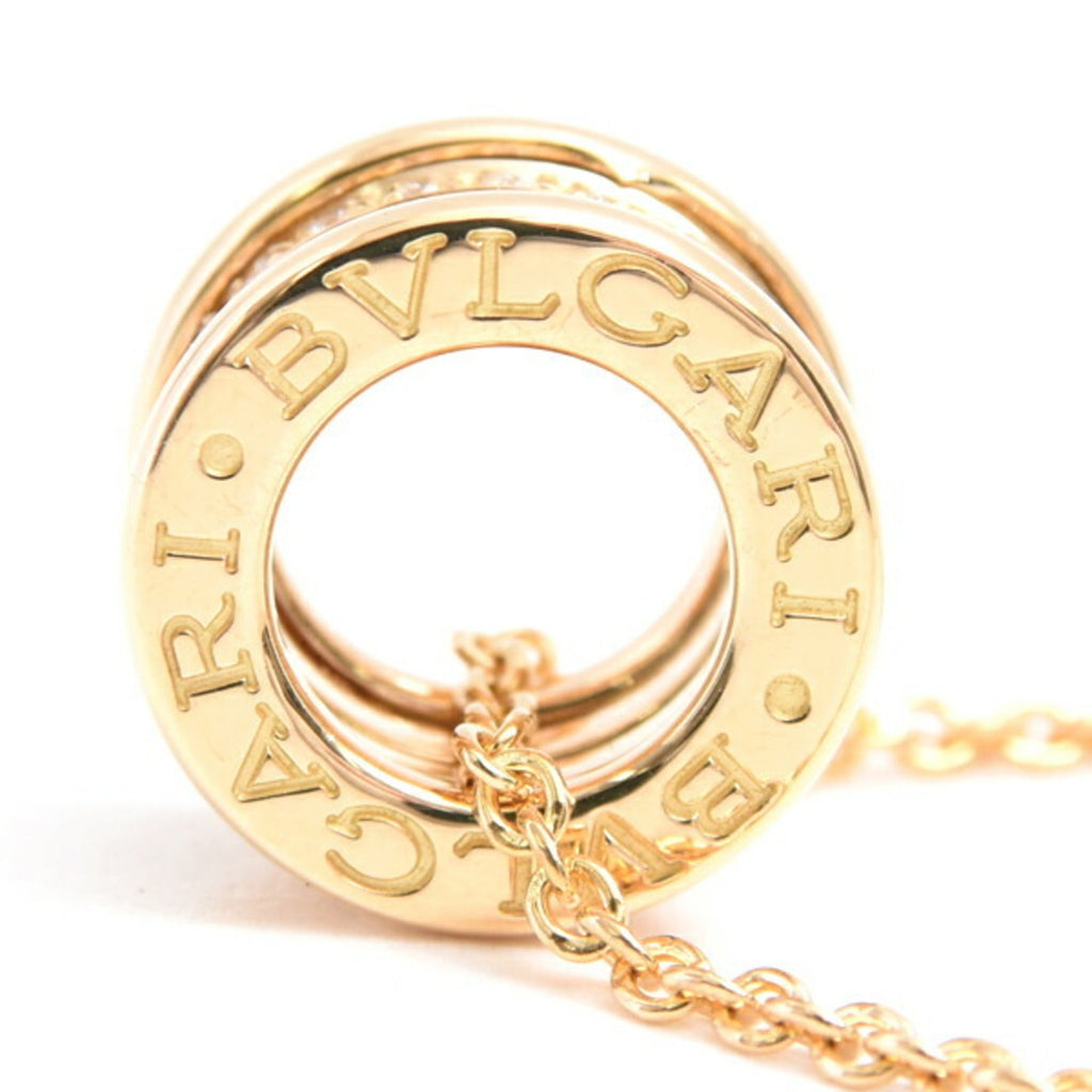 B.Zero1 Pendant Necklace 18K Yellow Gold