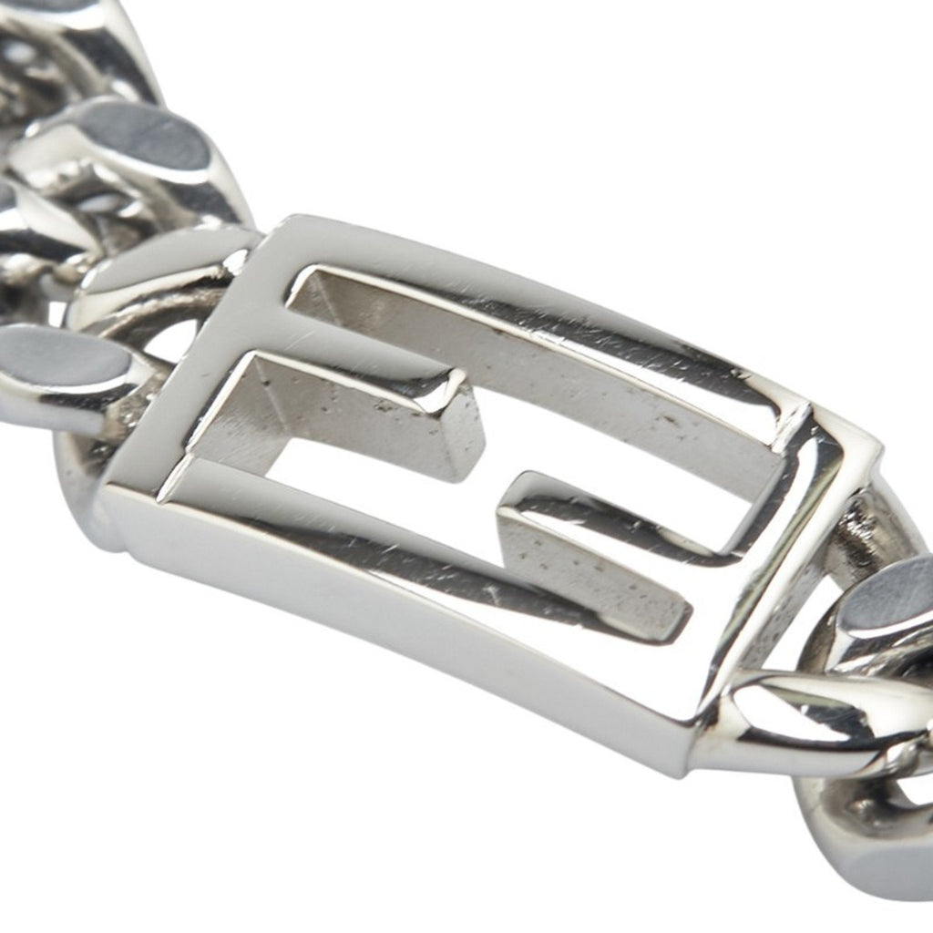 Baguette Chain Bracelet Sterling Silver