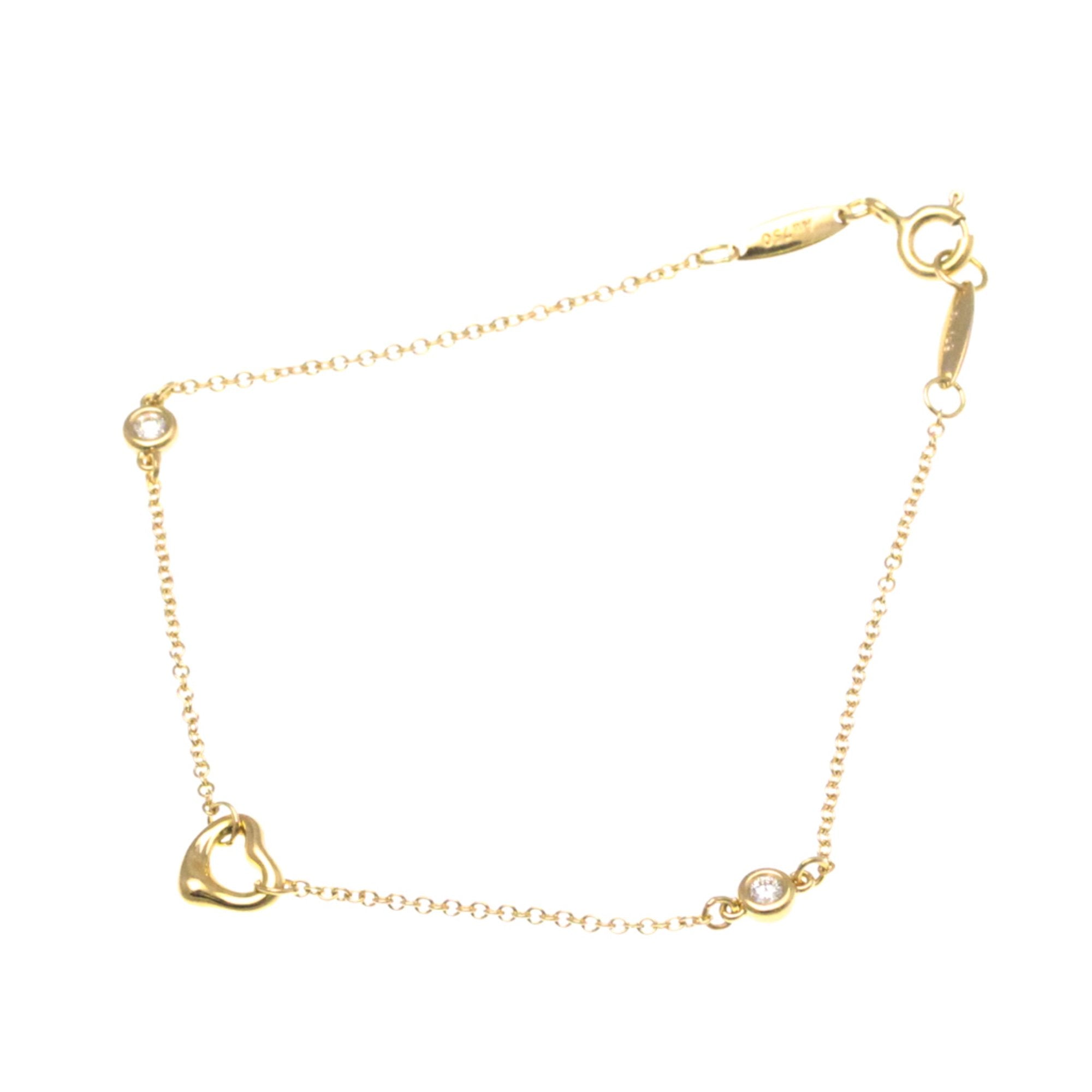 Open Heart Bracelet 18K Rose Gold