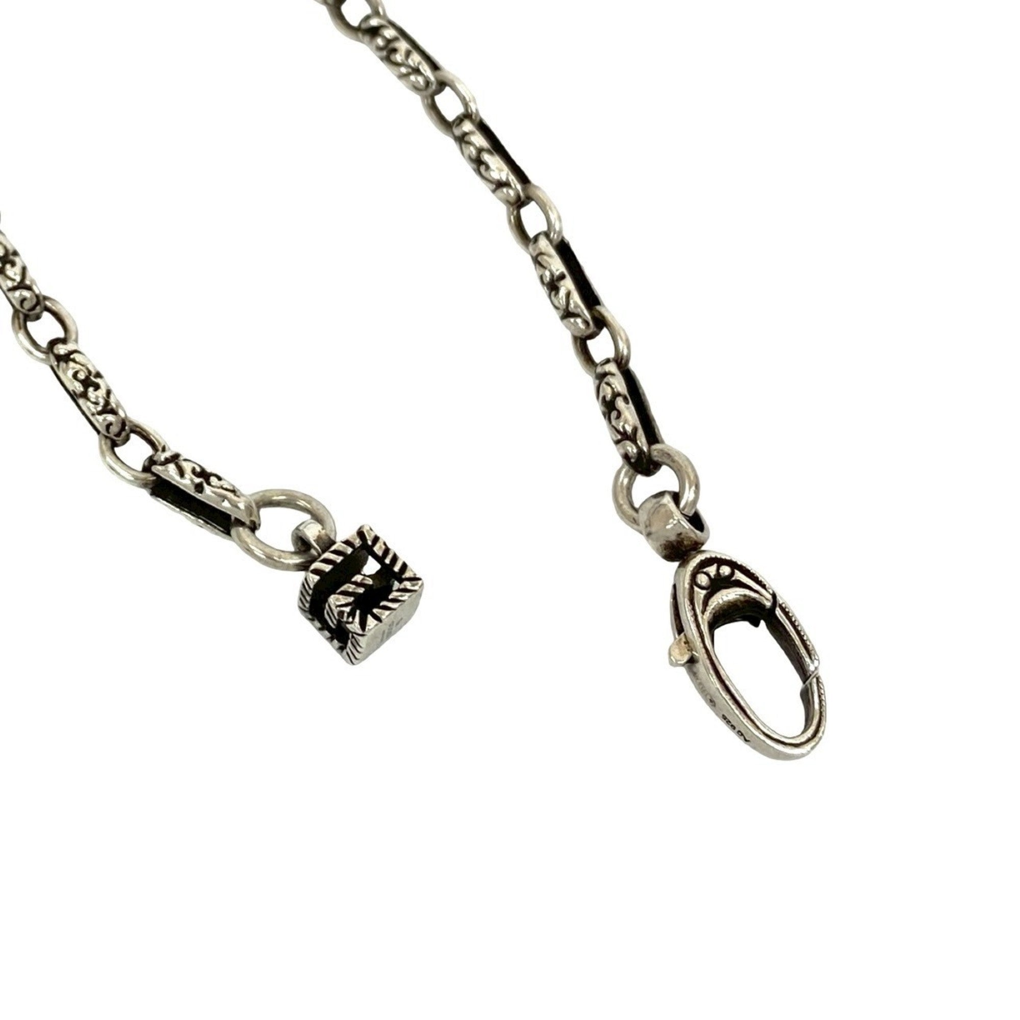 Arabesque G Cube Square Bracelet Sterling Silver