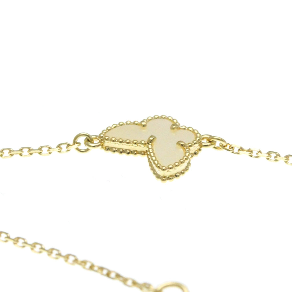 Sweet Alhambra Bracelet 18K Yellow Gold and Mother of Pearl