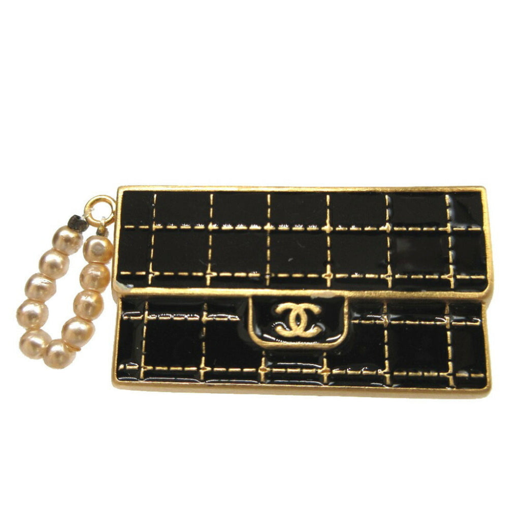 CC Logo Brooch Metal